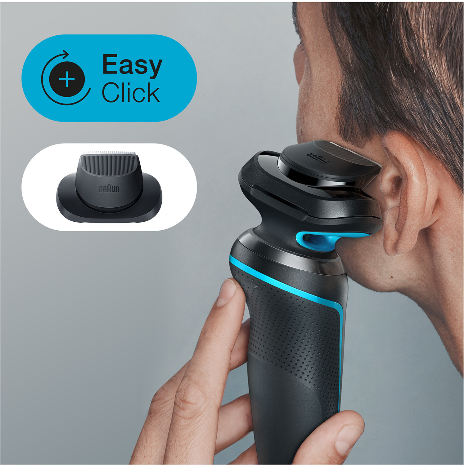 Image of Braun Electric Shaver for men, Series 5 51-M1200s with Precision Trimmer Shaver For Men