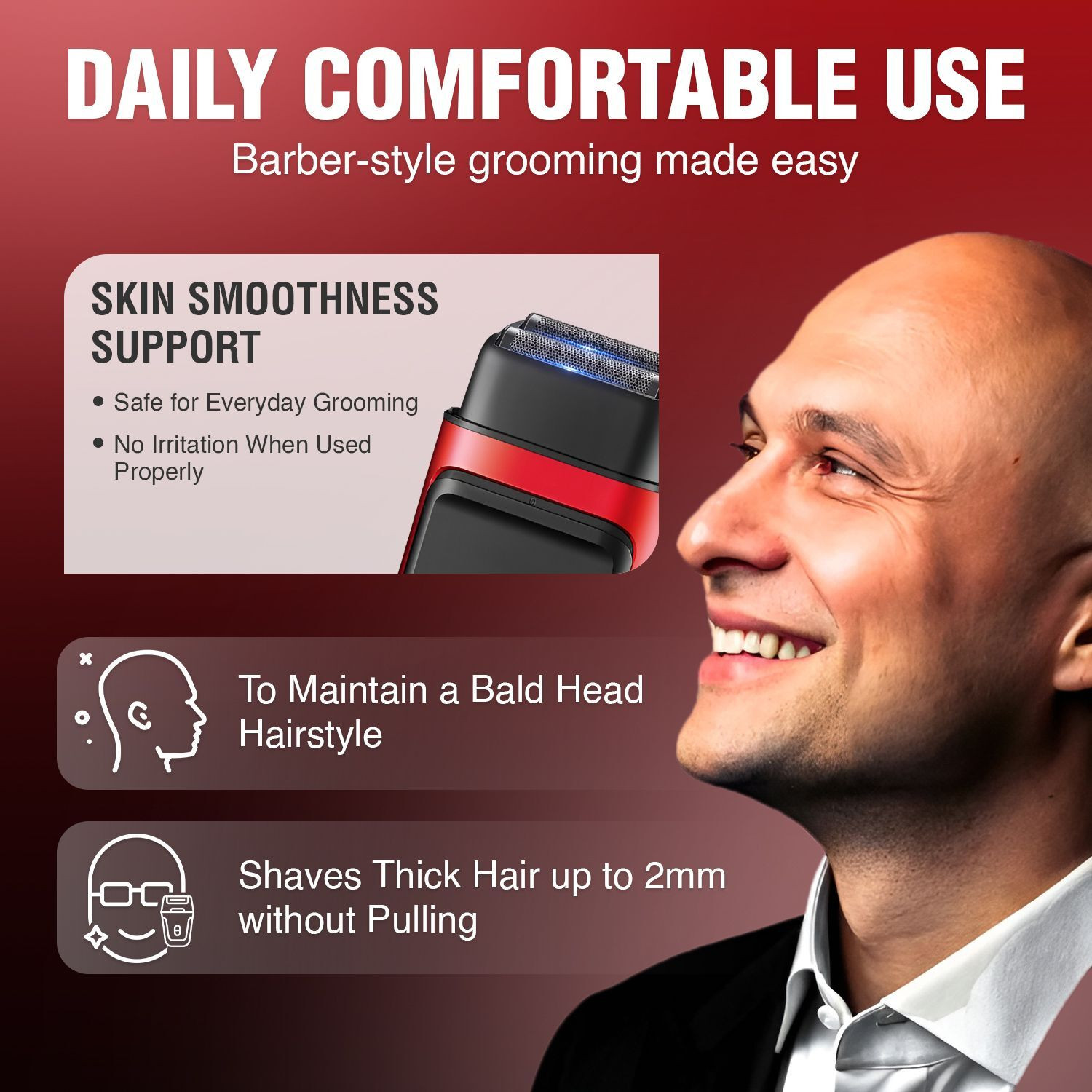 Image of VGR V-307 Professional Foil Shaver For Men