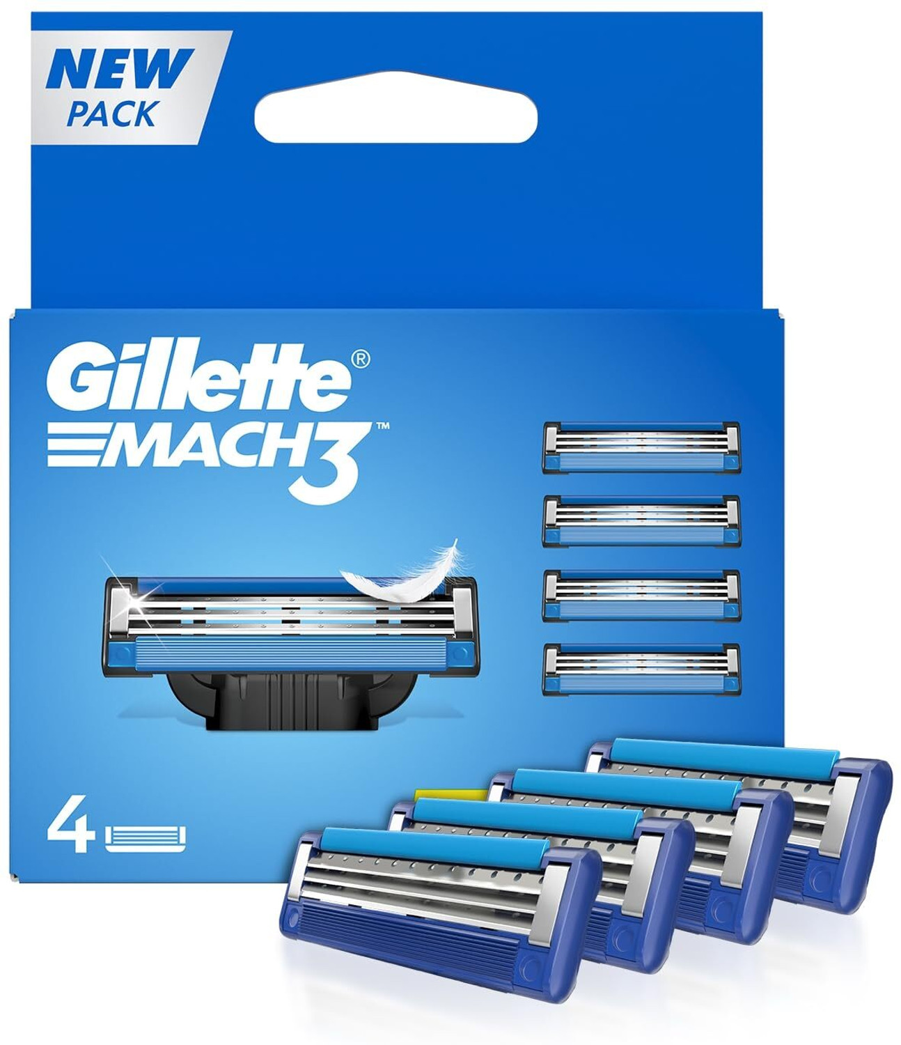 Image of Gillette MACH 3 CARTRIDGE