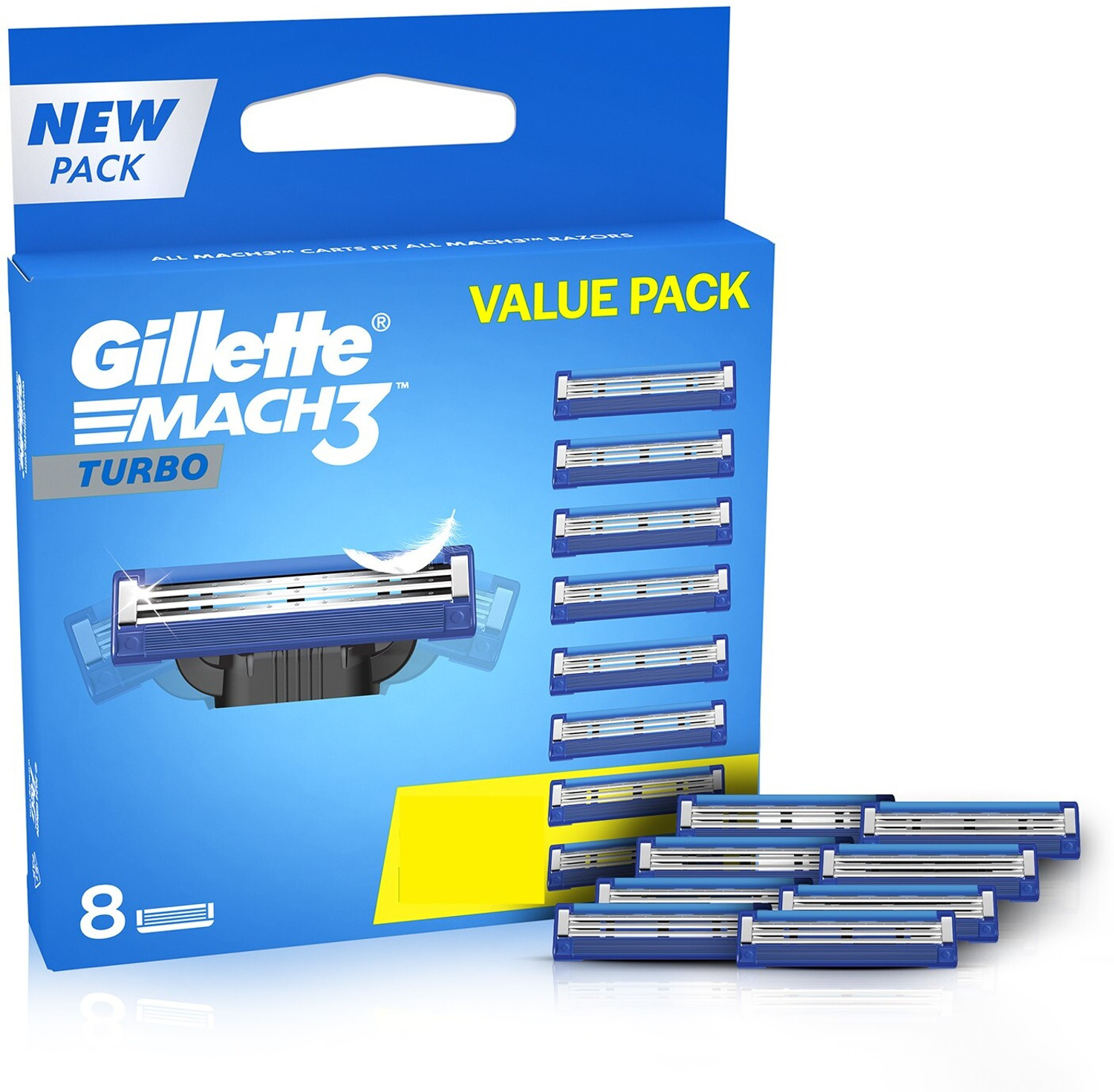 Image of Gillette Mach 3 Shaving Blades