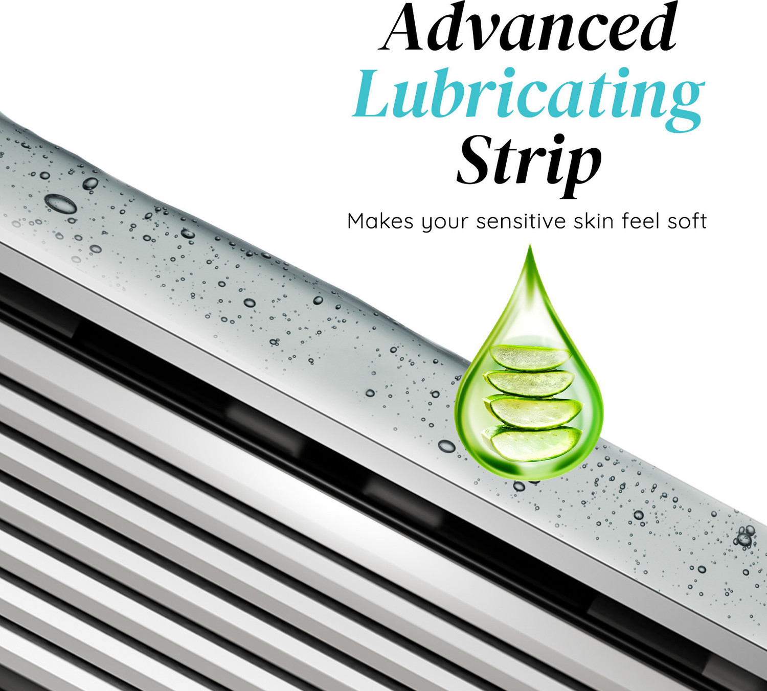 Image of LetsShave Pro 7 Max Razor Cartridges For Men | World's First & Only 7-Blade Shaving Razor