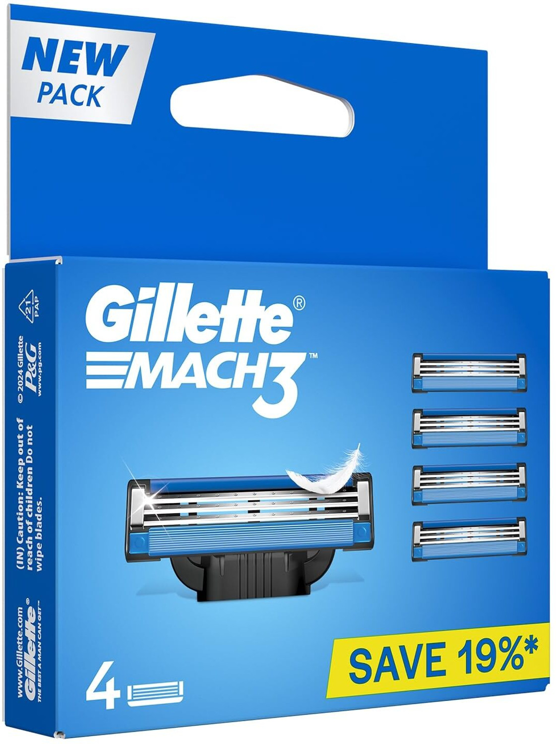 Image of Gillette MACH 3 CARTRIDGE