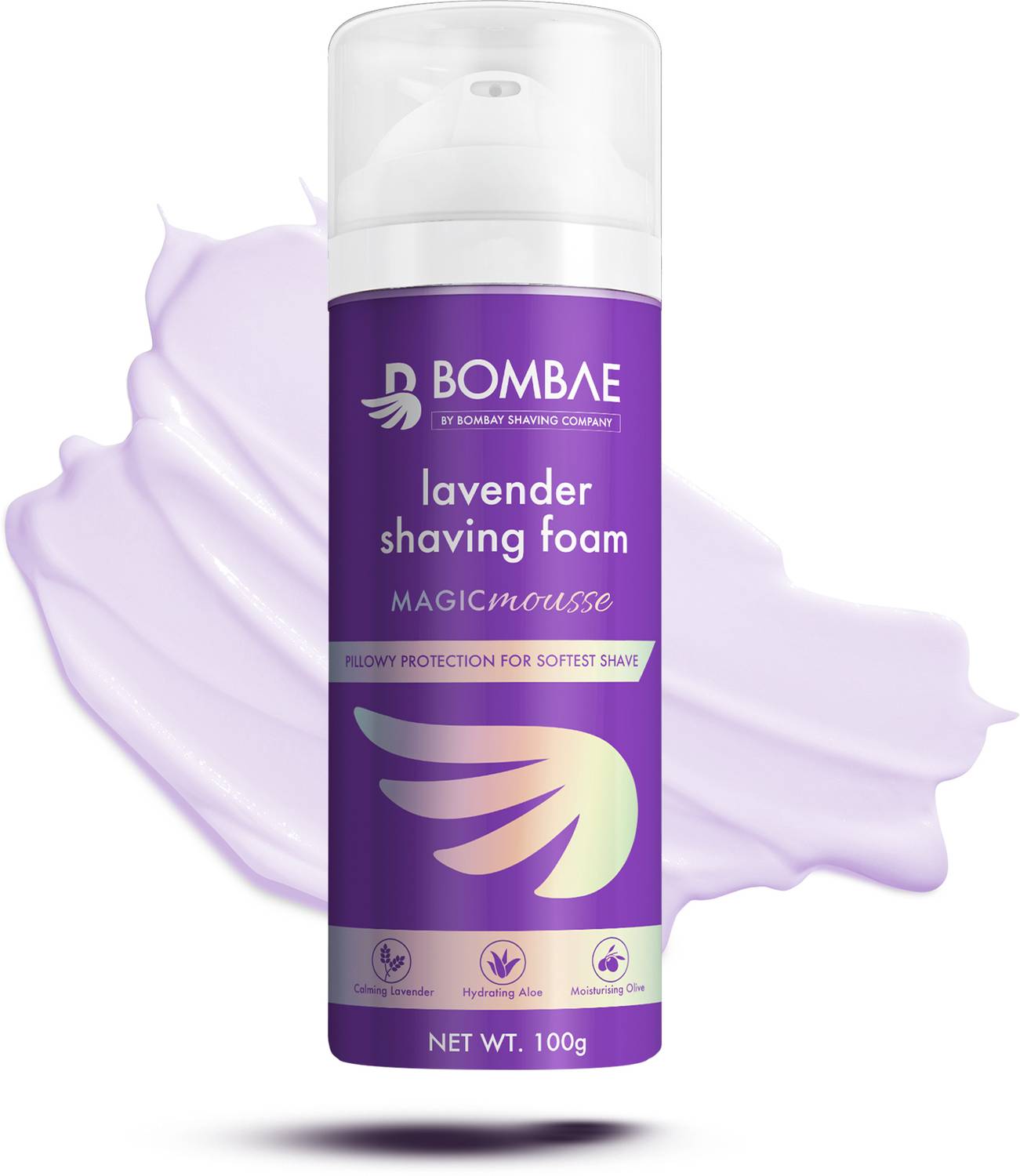 Bombae Lavender Shaving Foam | Hydrating Softest Shave