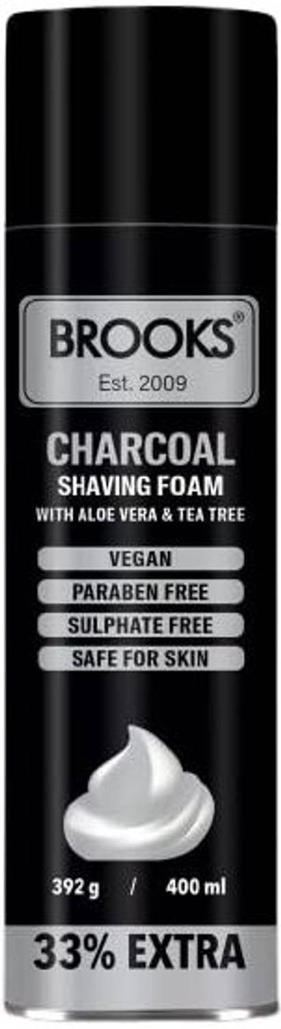 Brooks Charcoal Shaving Foam 400 Gm