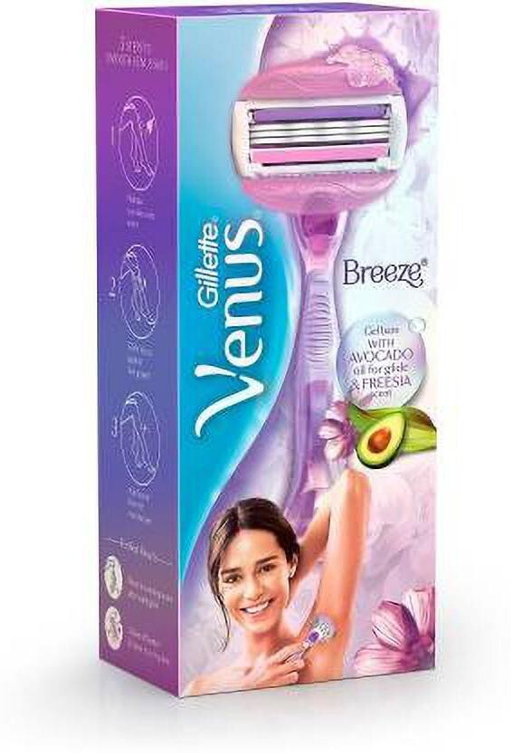 Image of Gillette Brezze razor for womens, Women