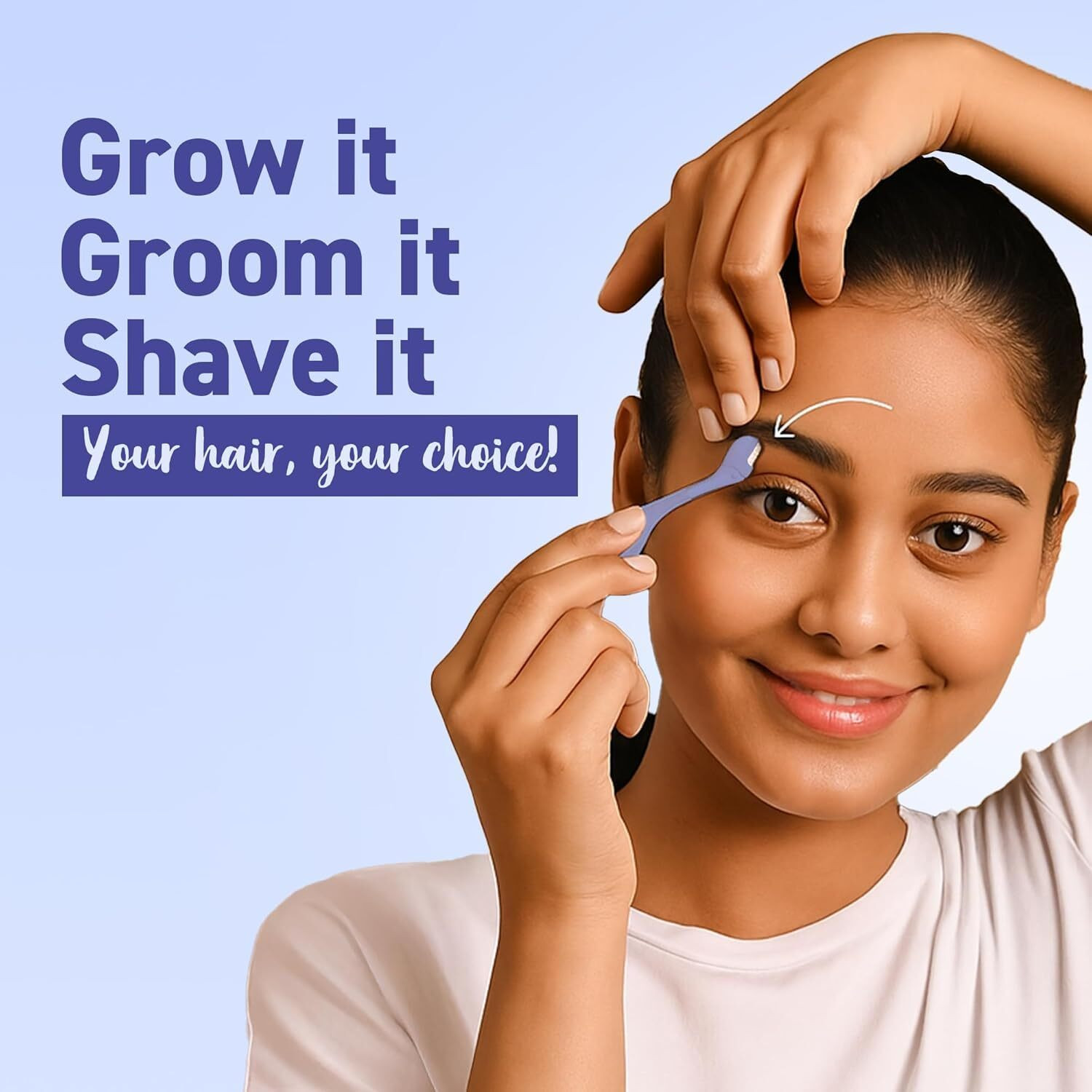 Image of SIRONA Eyebrow & Face Razor for Women, Women
