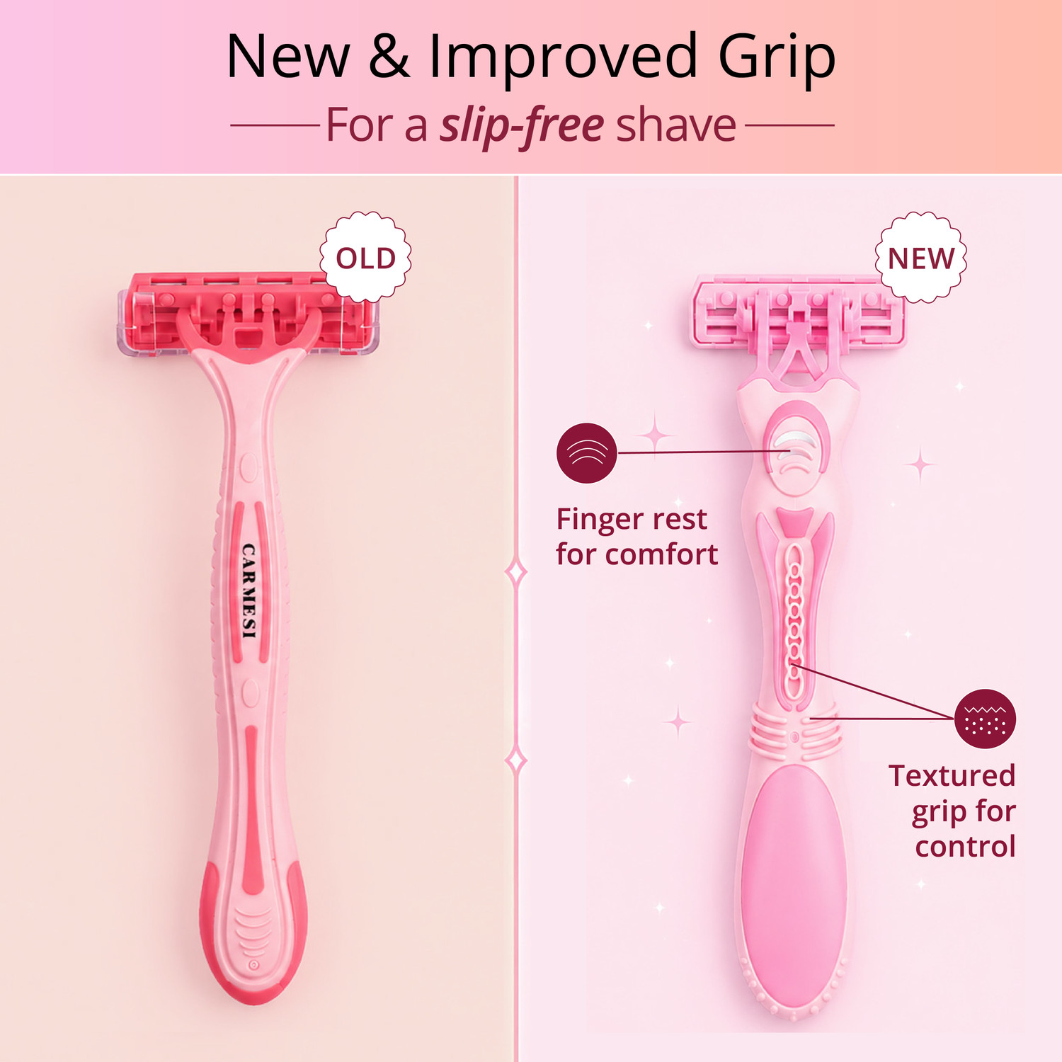 Image of Carmesi Disposable Body Razors | For Smooth & Painless Hair Removal, Women