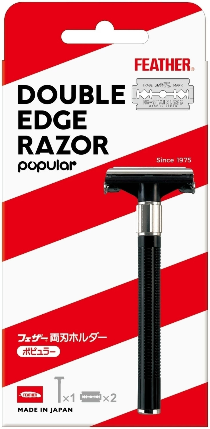 Image of Feather Popular Double Edge Shaving Razor, Men