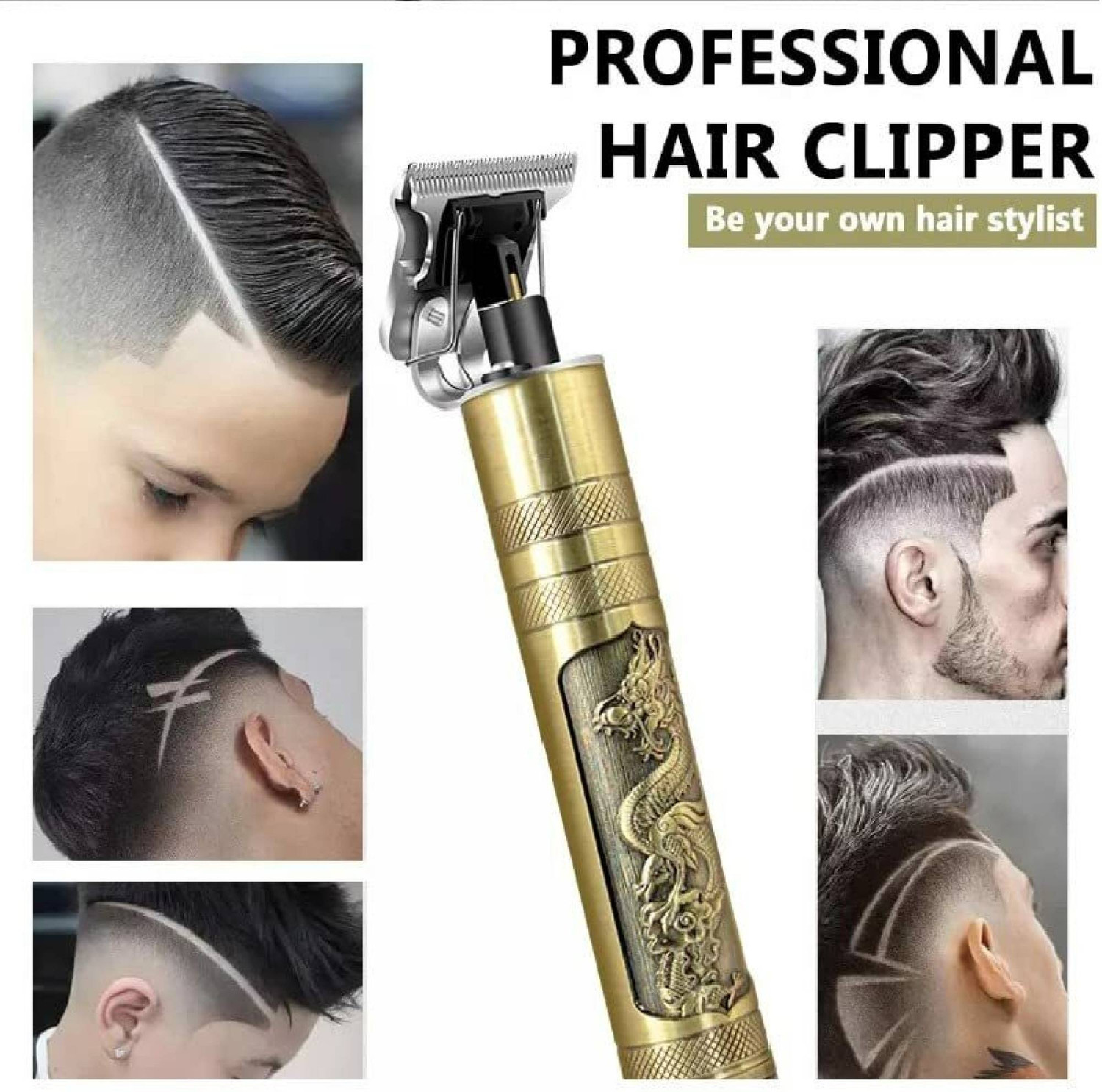 Image of Golden Bucket Professional Hair Trimmer For Men, Men