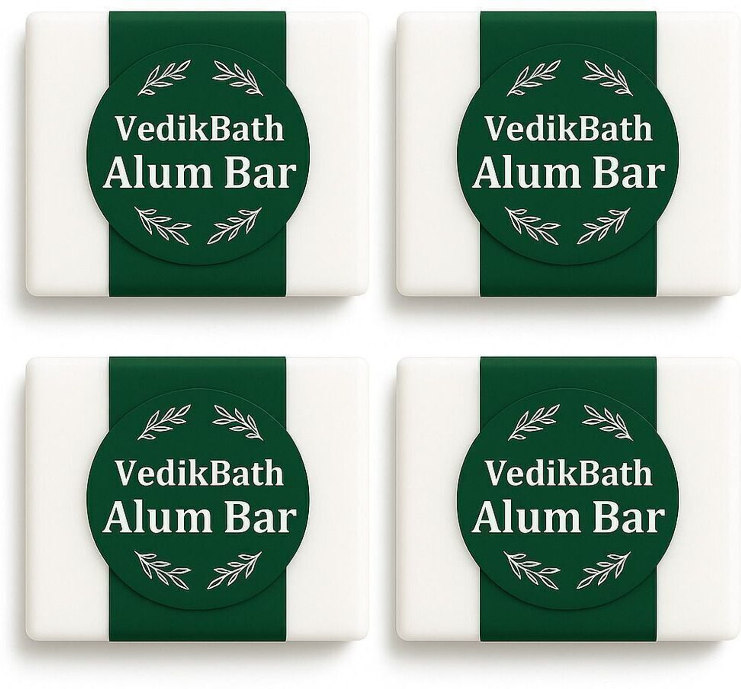 Image of VedikBath Natural Fitkari(Alum)Stone for After Shave,Razor Cuts,Oil Control & Pimple Care Shaving Soap
