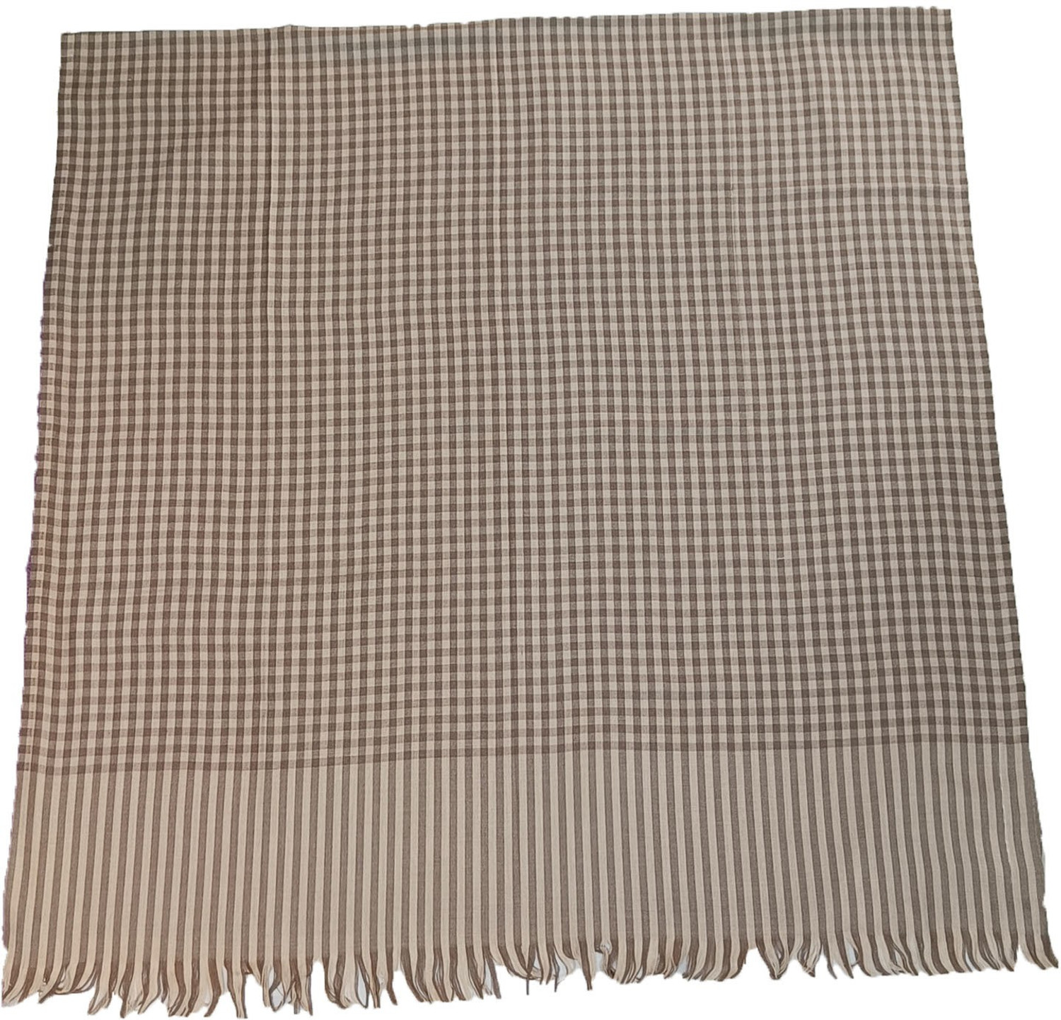 Image of Vrinde Wool Checkered Men Shawl
