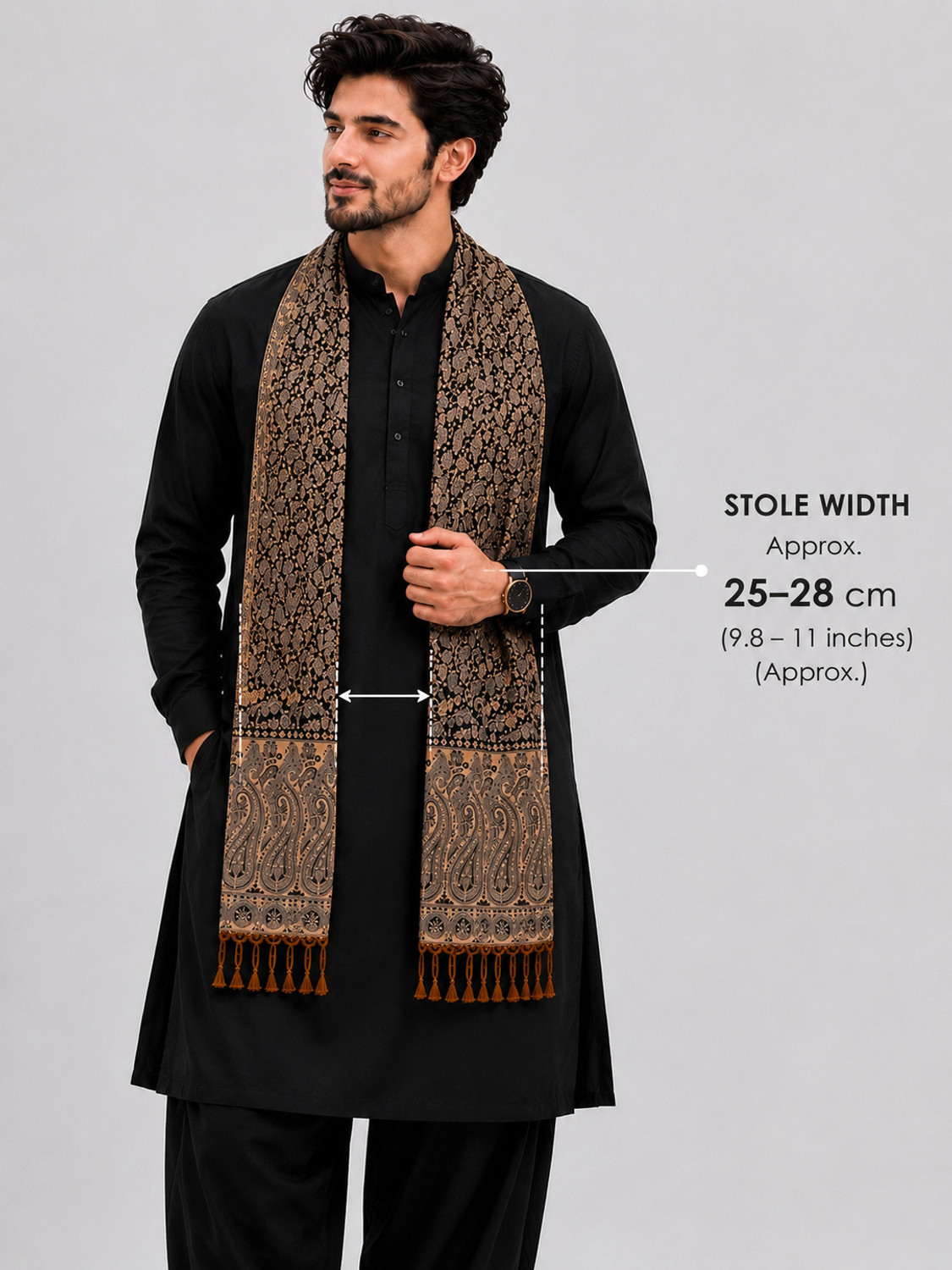 Image of Noorfabric Generic Printed Men Shawl