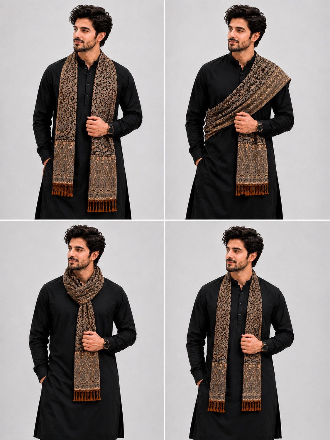 Image of Noorfabric Generic Printed Men Shawl
