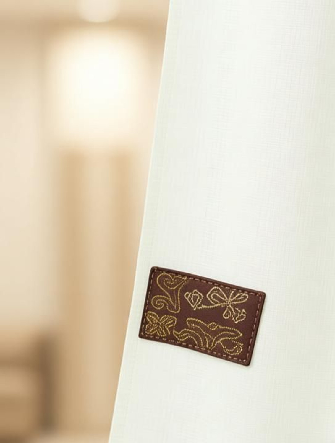 Image of SHINE COLLECTION Wool Solid, Paisley Men Shawl