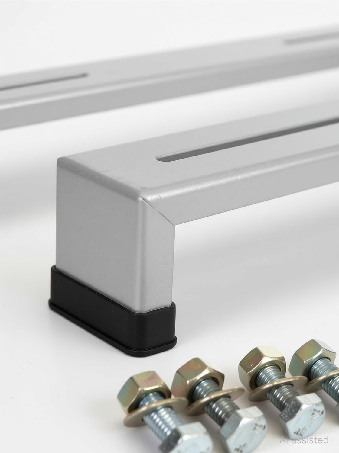 Image of Sub-Urbs High Quality Metal Floor AC Stand, Special Coated Super Quality 43.5 x 5cm Shelf Bracket