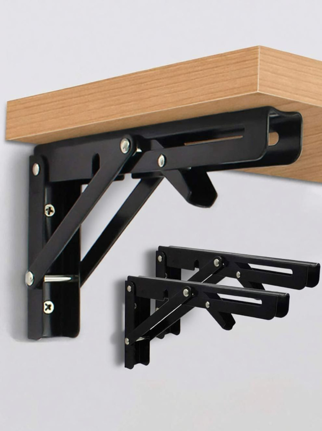 Image of kunj sales ks-folding shelf bracket-20 cm 20 Shelf Bracket