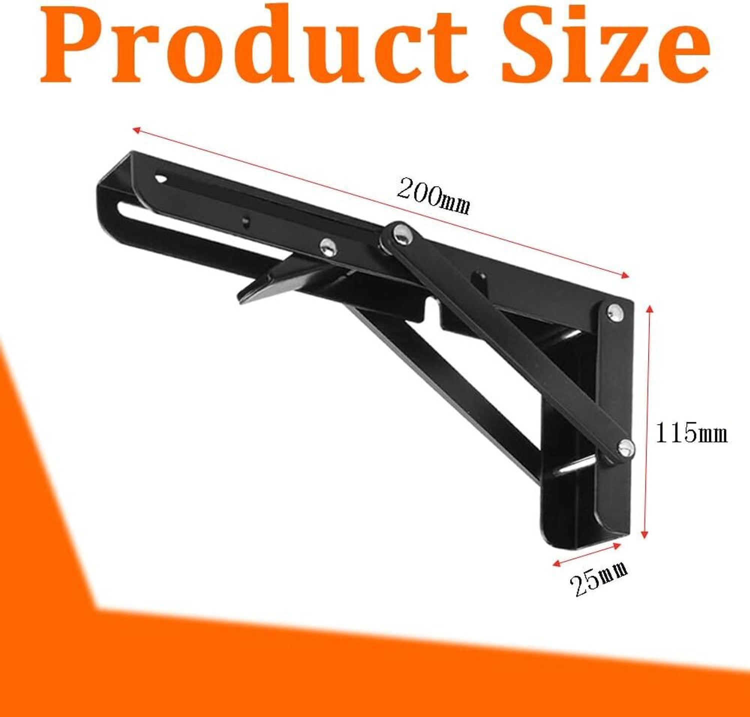 Image of Arlife AE-folding shelf bracket 20cm 20 Shelf Bracket