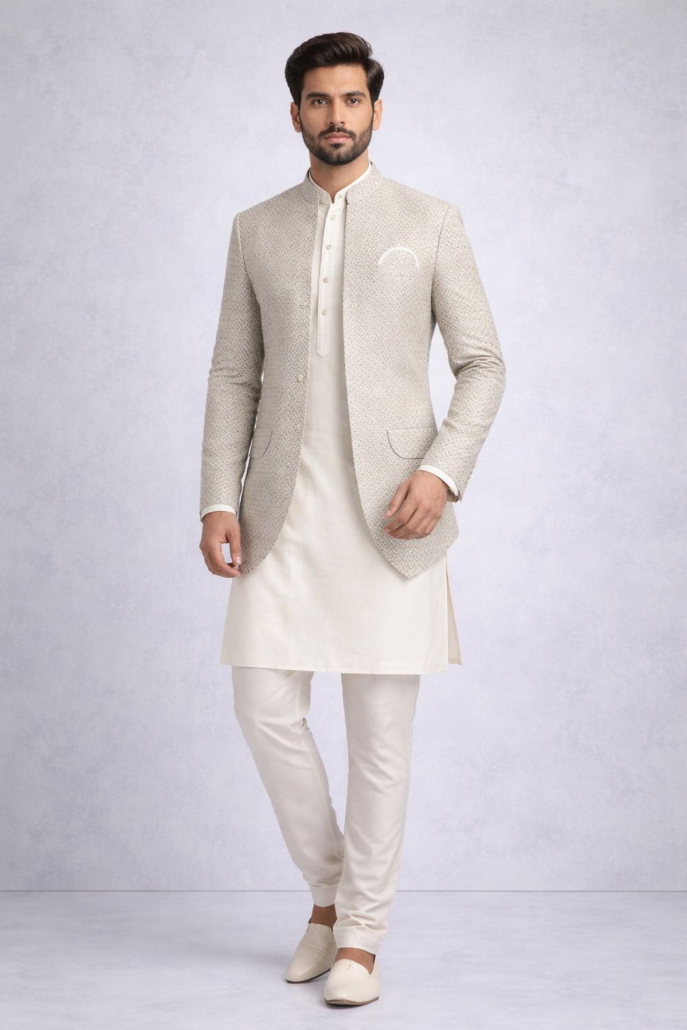 Image of XEPON Solid Sherwani