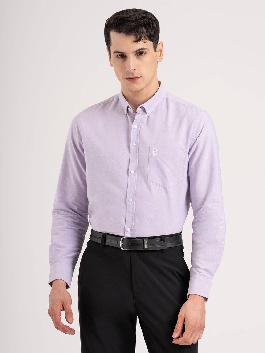 RED TAPE Men Purple Casual Shirt - Image 1
