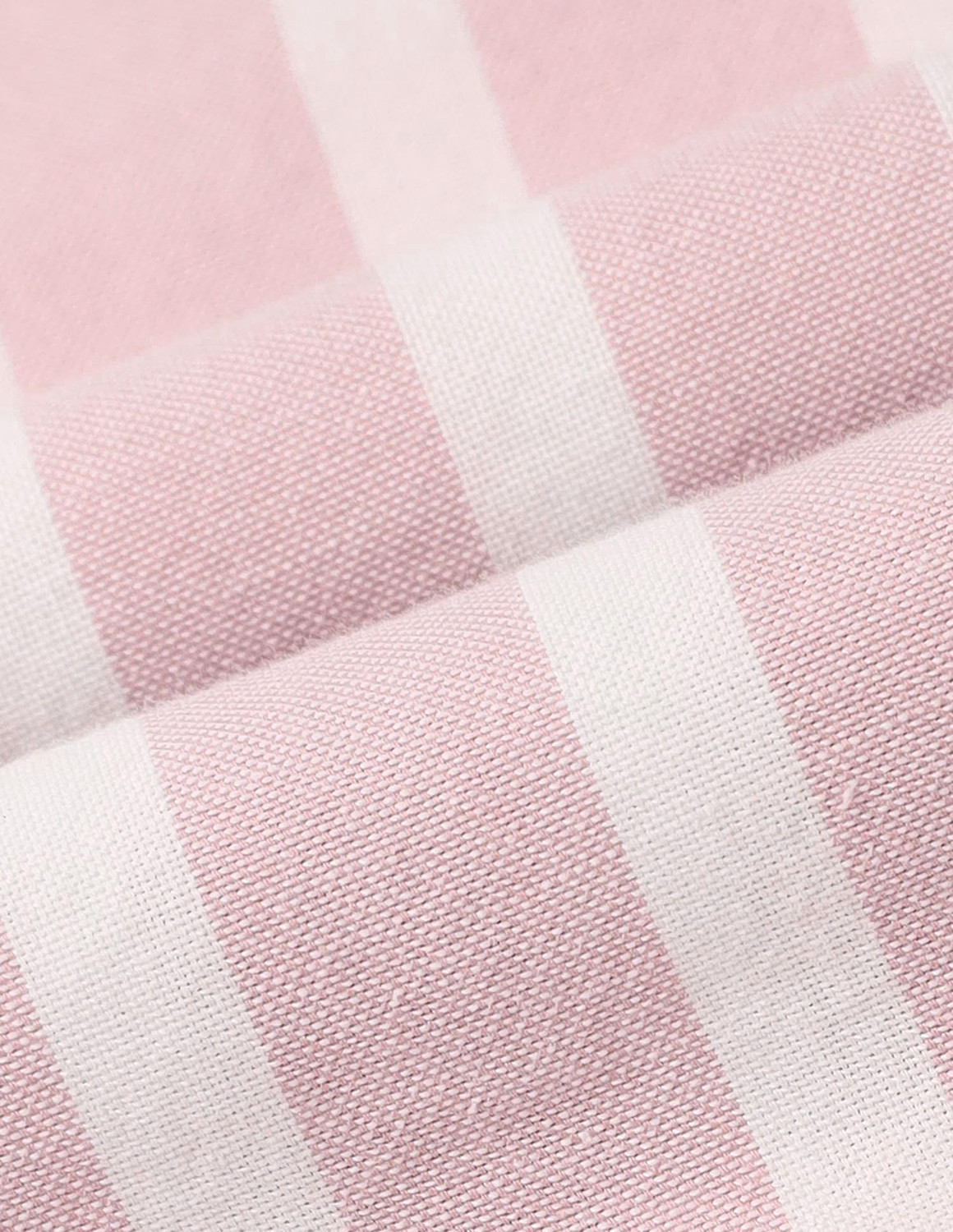 Image of U.S. POLO ASSN. Men Striped Casual Pink Shirt