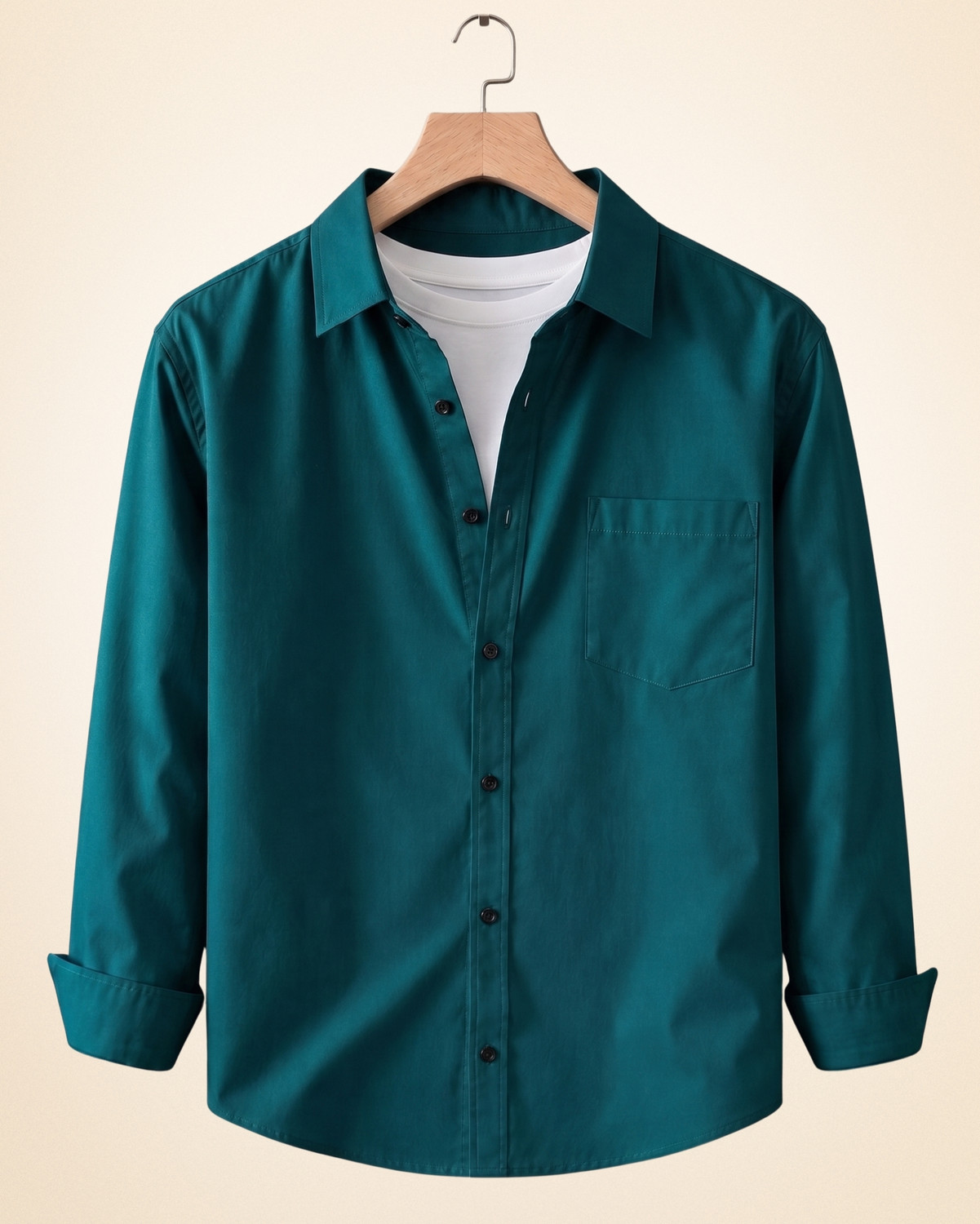 Image of Colix Men Solid Casual Multicolor Shirt