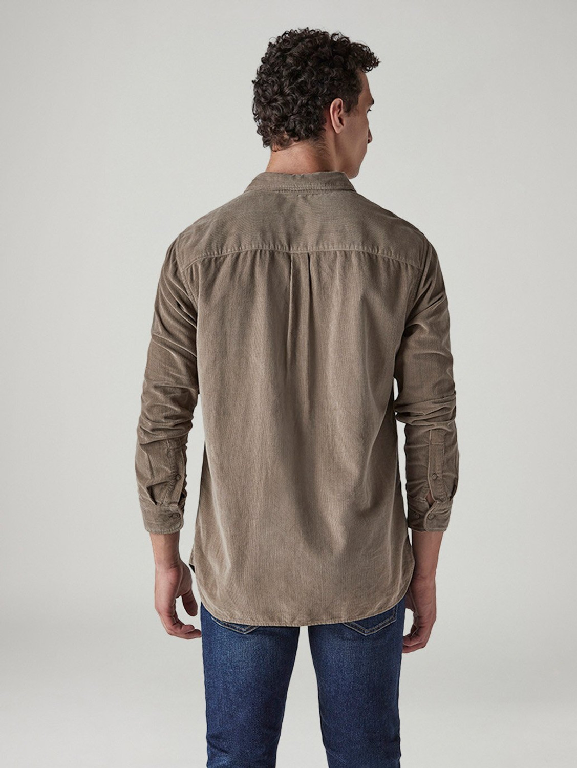 Image of LEVI'S Men Solid Casual Grey Shirt