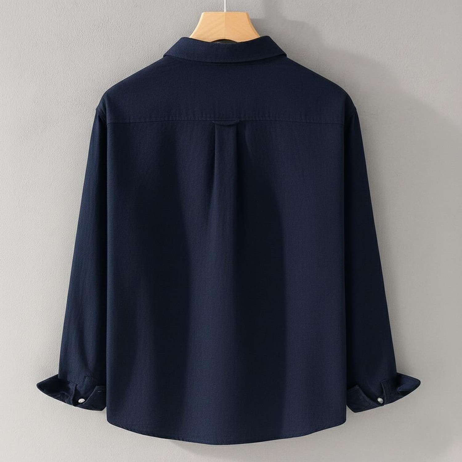Image of GELAI ENTERPRISE Men Self Design, Embroidered Casual Blue Shirt