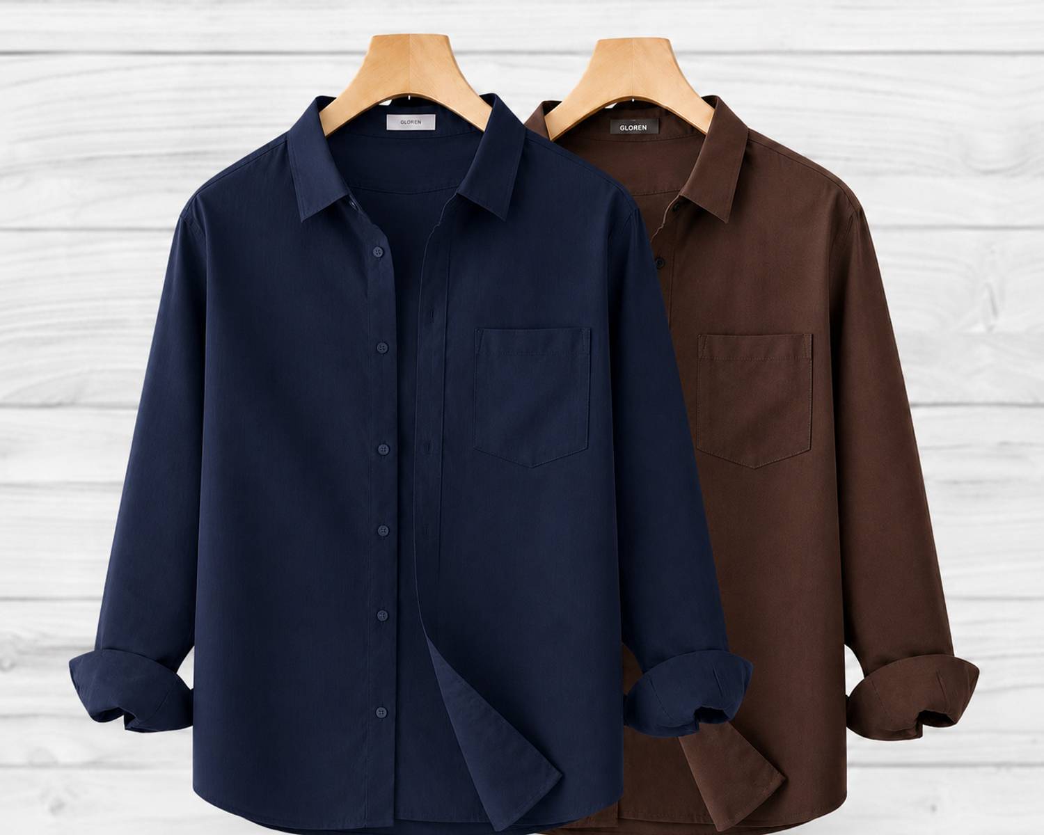 GLOREN Men Multicolor Casual Shirt - Image 1