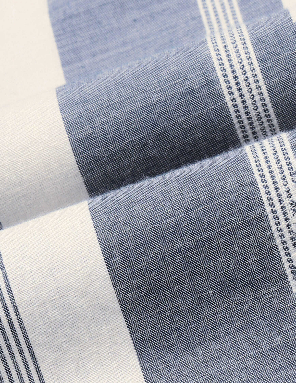Image of U.S. Polo Assn. Denim Co. Men Striped Casual Blue Shirt