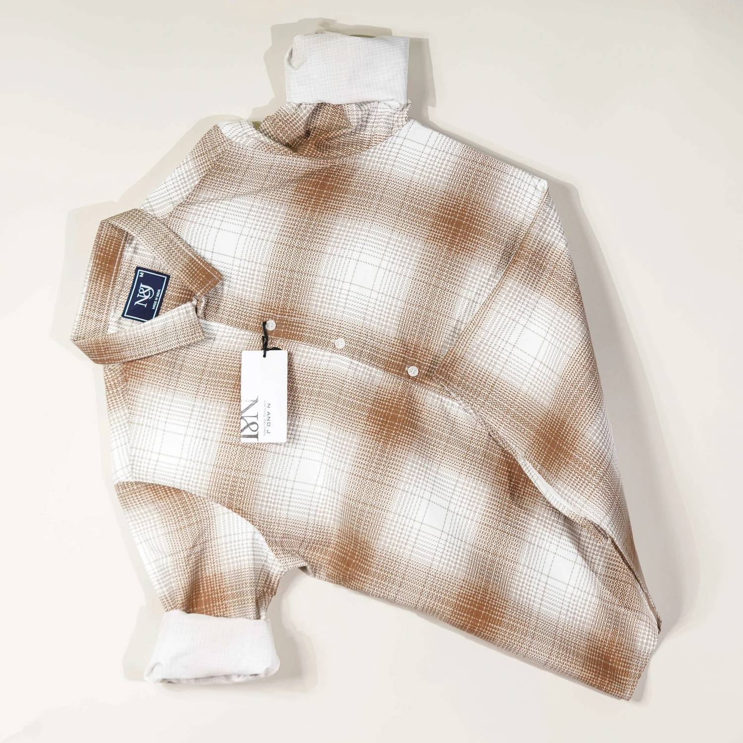 Solbiza Men Checkered Multicolor Shirt - Image 3