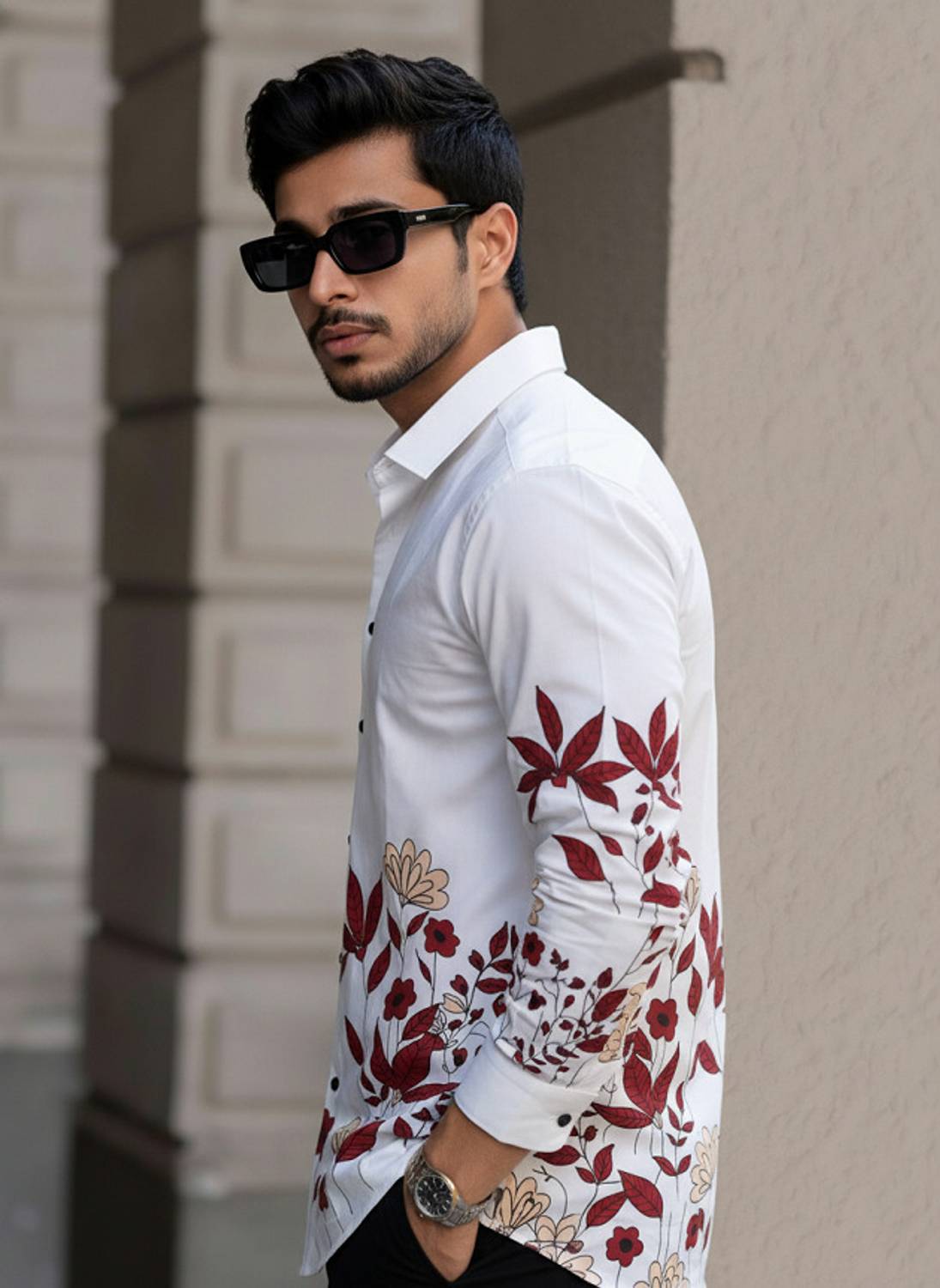 ZONANZA Men Multicolor Printed Shirt - Image 5