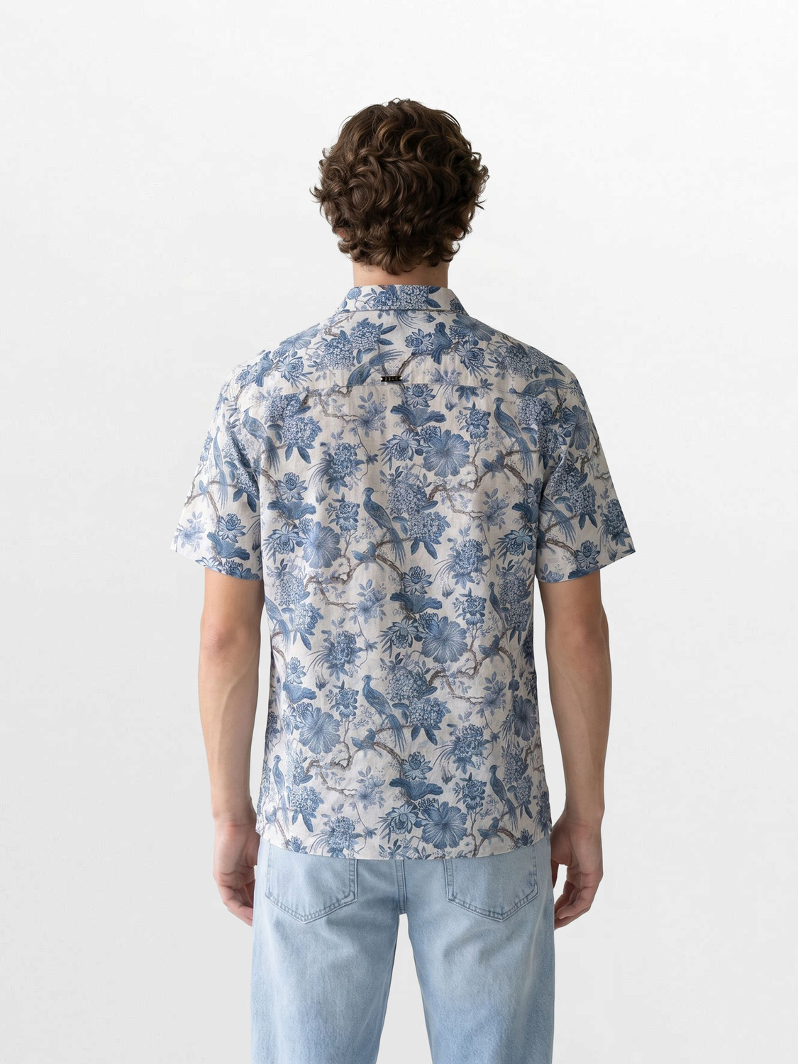 Image of THE BEAR HOUSE Men Printed Casual Multicolor Shirt