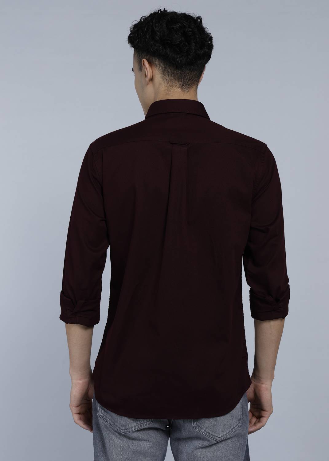 U.S. POLO ASSN. Men Maroon Casual Shirt - Image 4