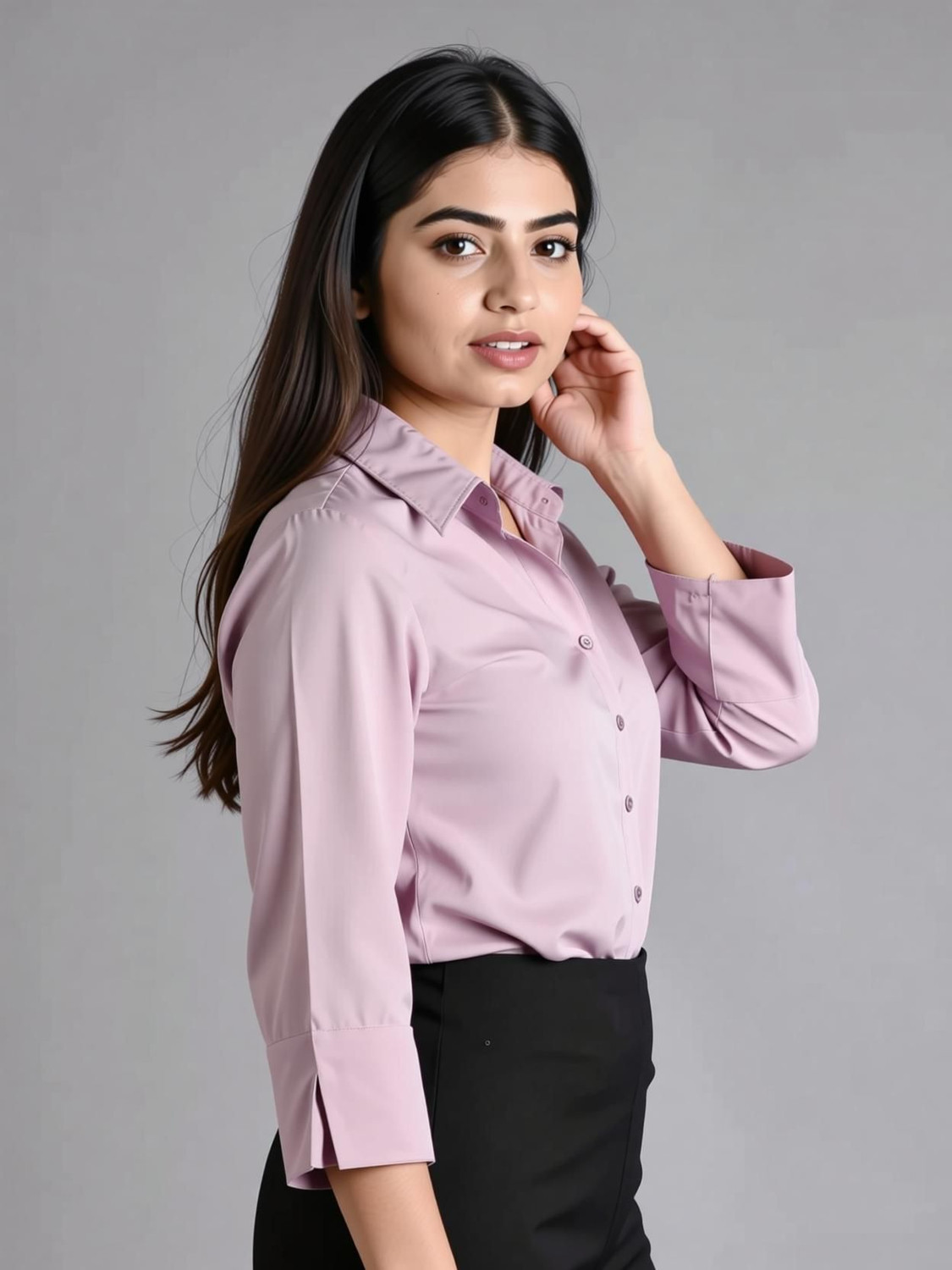 Image of MAGHMA Women Solid Casual Purple Shirt
