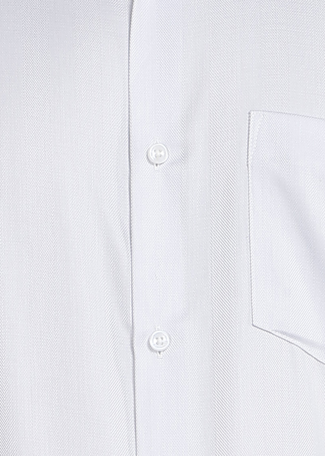 Image of VAN HEUSEN Men Striped Formal White Shirt