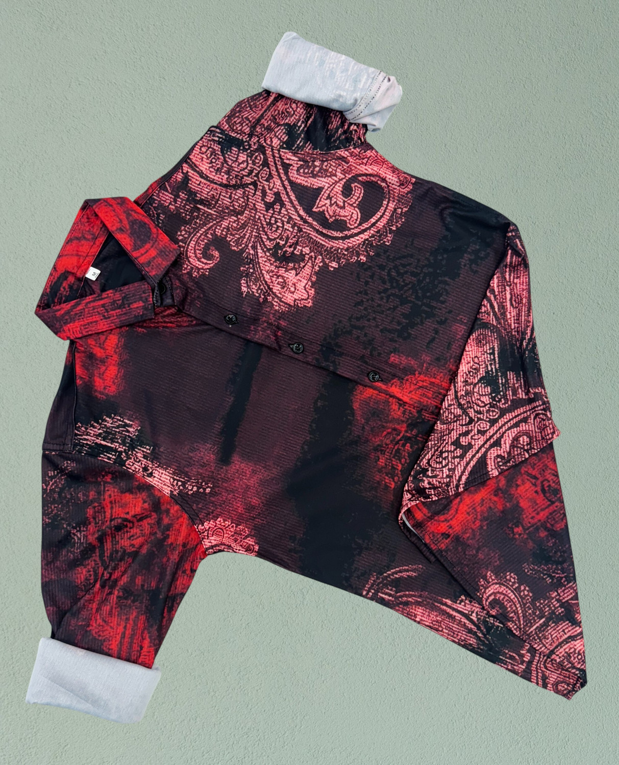 Image of DapperMan Men Printed Casual Multicolor Shirt