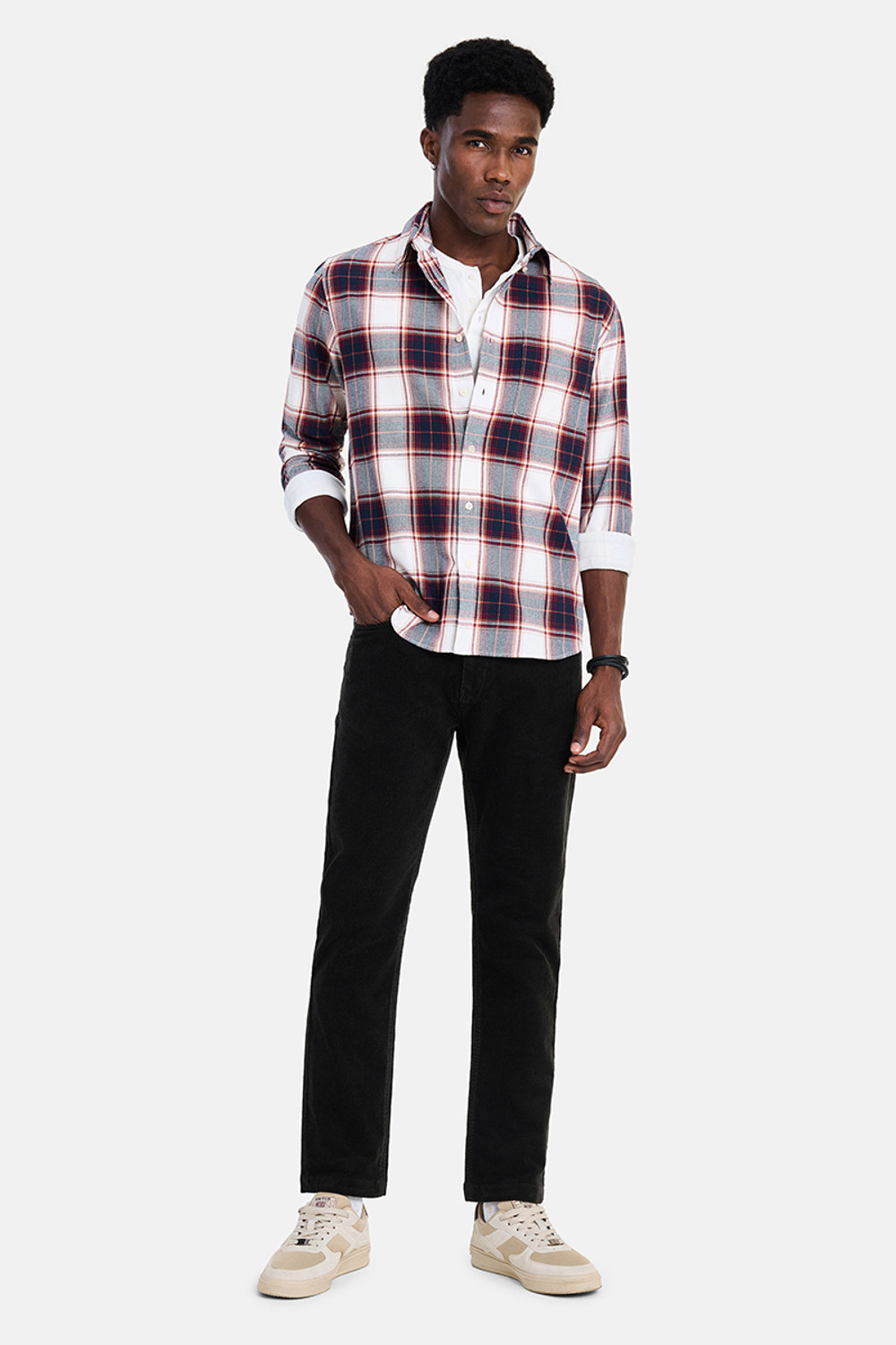 Image of Snitch Men Checkered Casual Multicolor Shirt