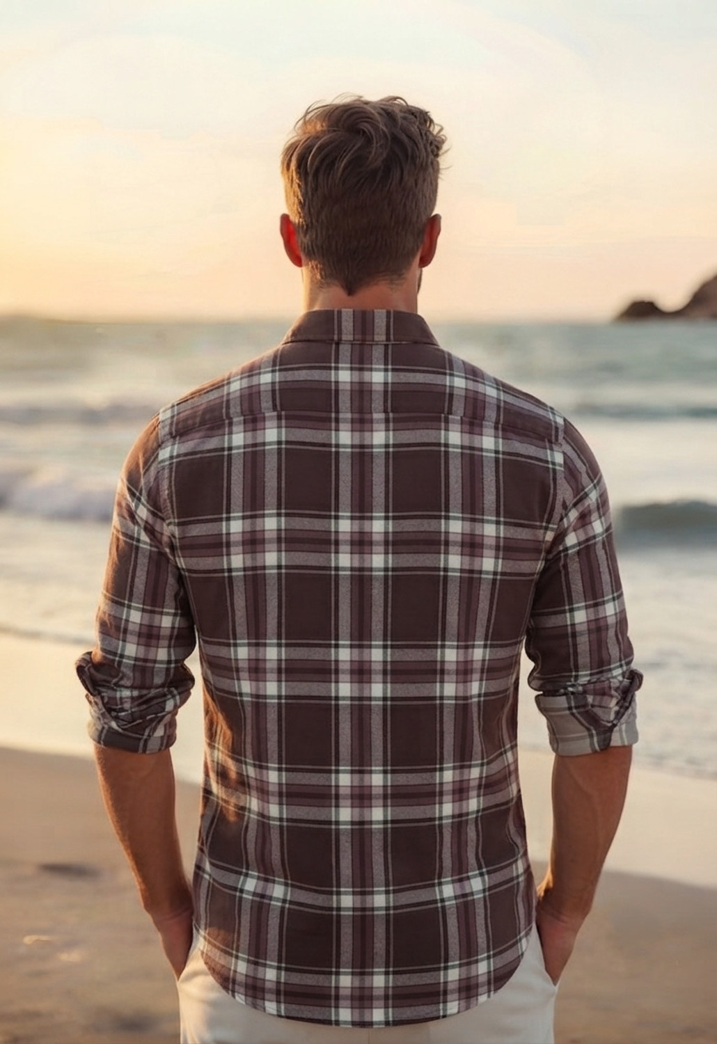 Image of Roadster Men Checkered Casual Multicolor Shirt