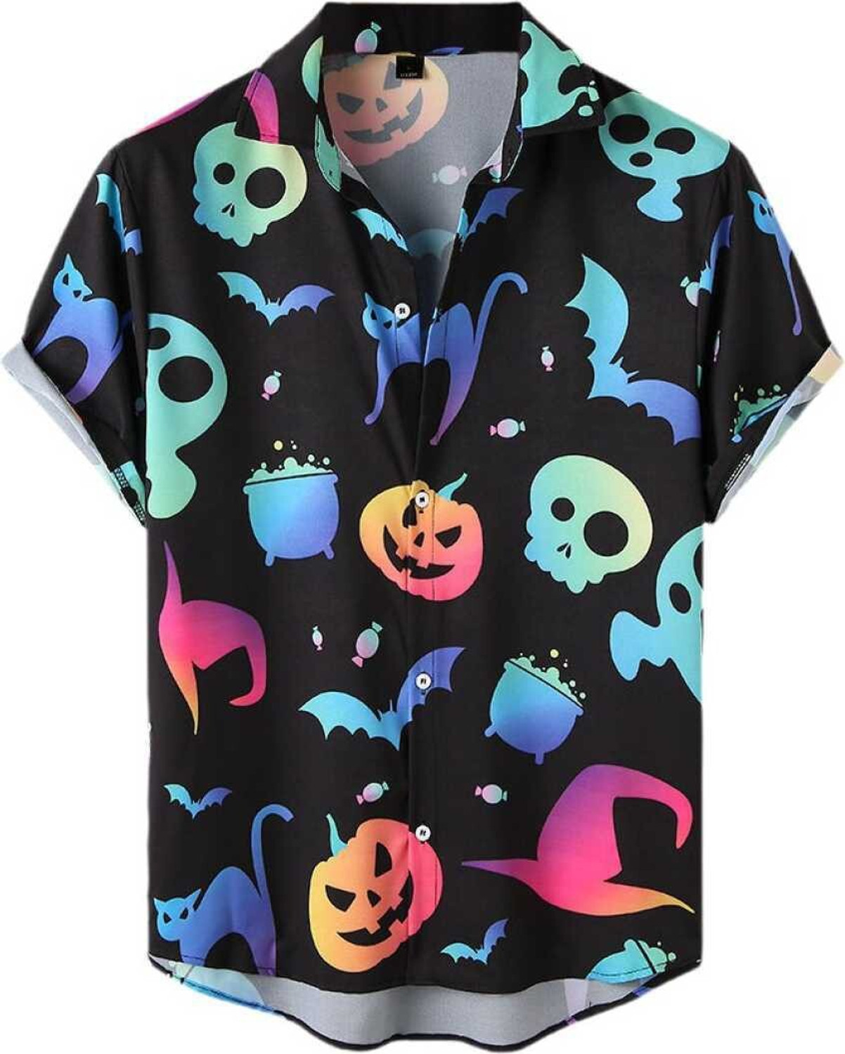 Image of TIGERSNAKE Men Printed Casual Multicolor Shirt