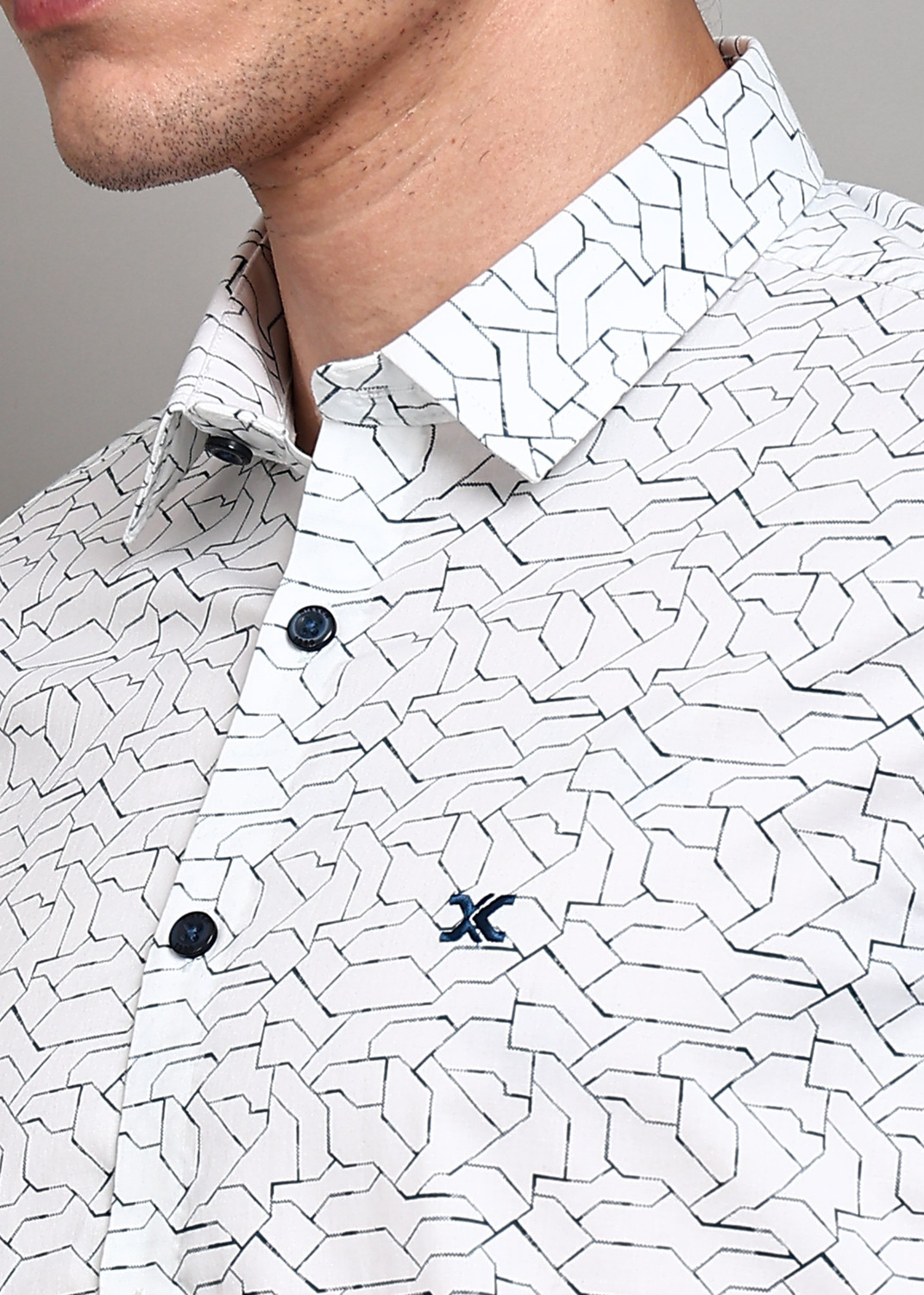 Image of KILLER Men Slim Fit Printed Casual Shirt