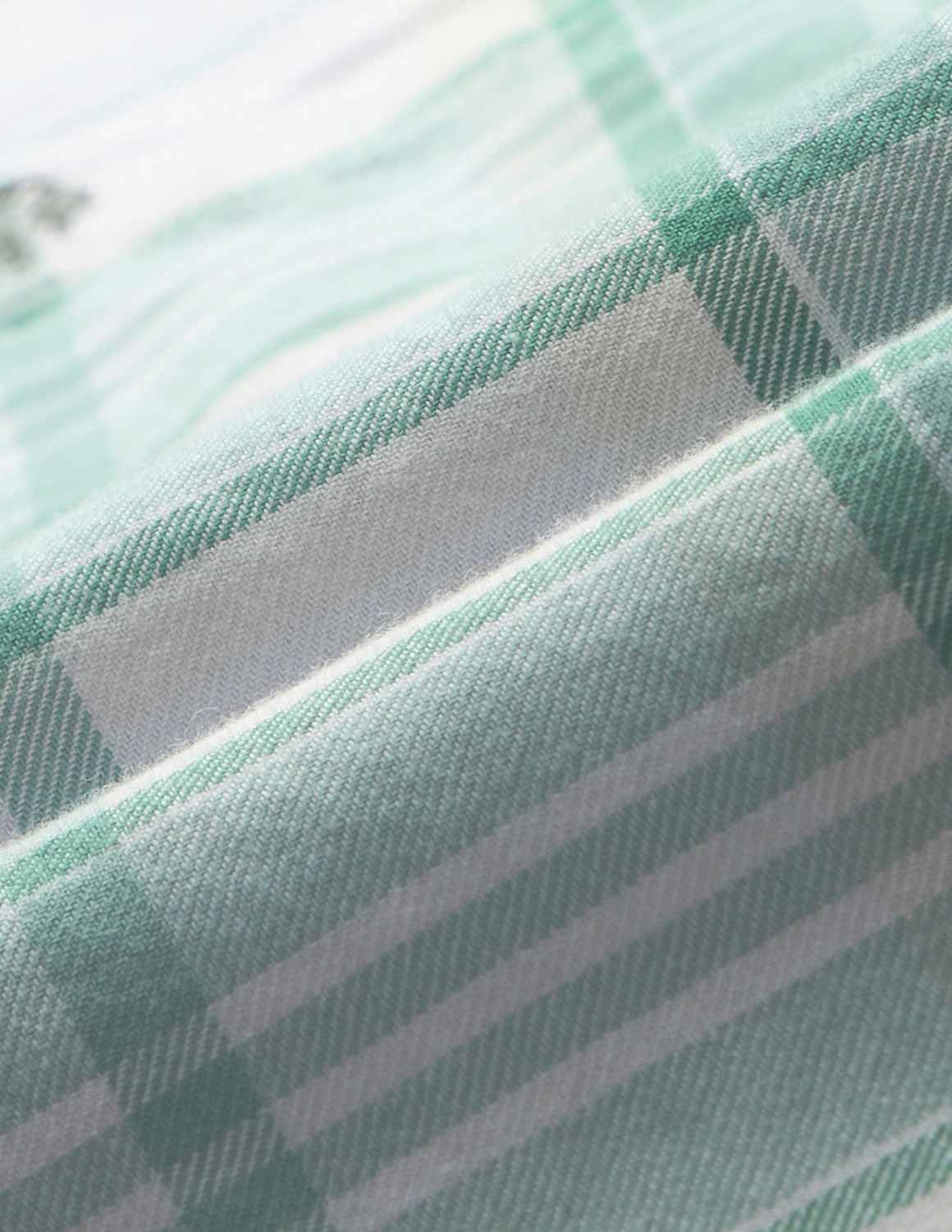 Image of U.S. POLO ASSN. Men Checkered Casual Green, White Shirt