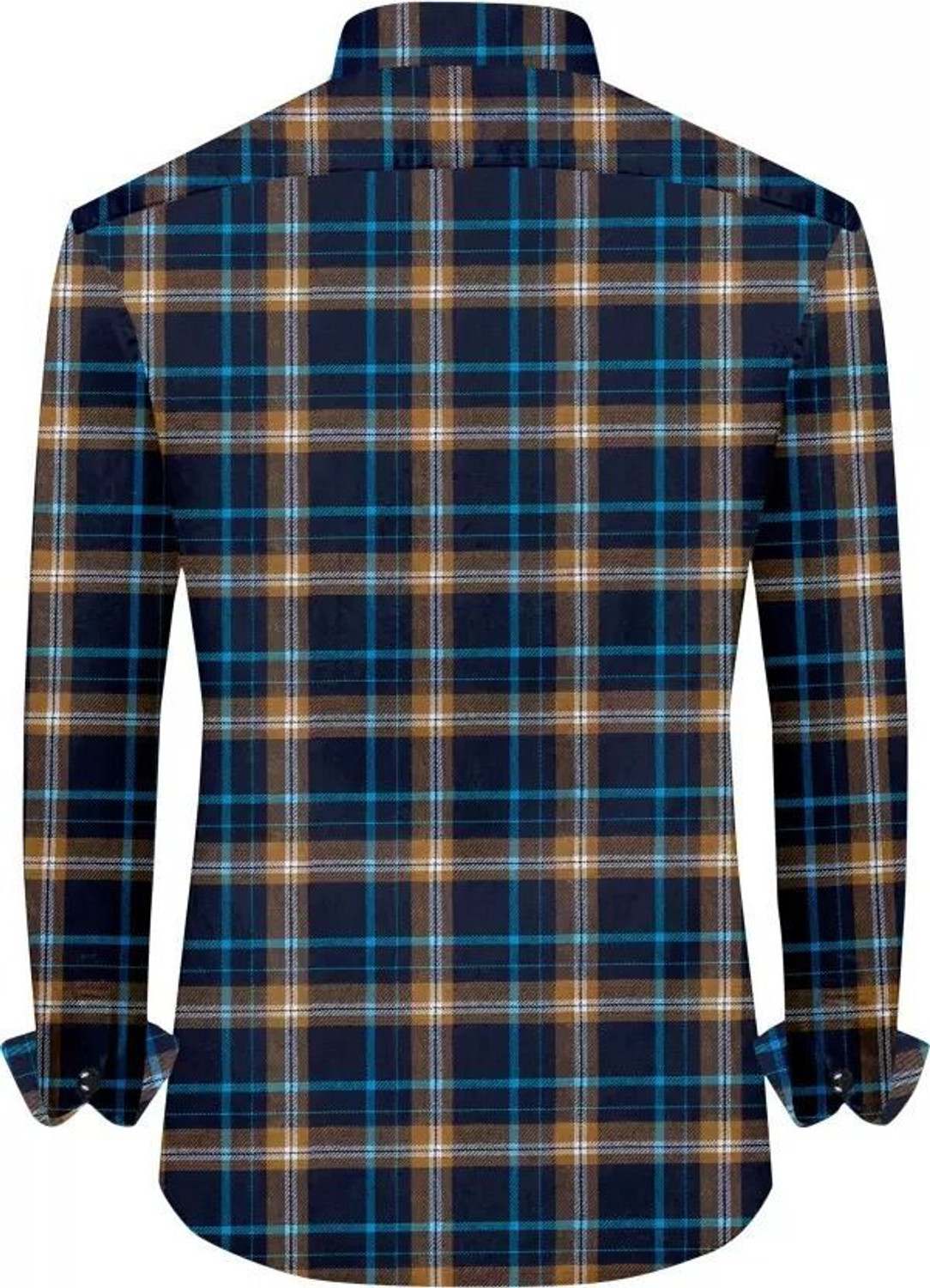 Image of SHIVA ENT CRZY Men Checkered Casual Multicolor Shirt