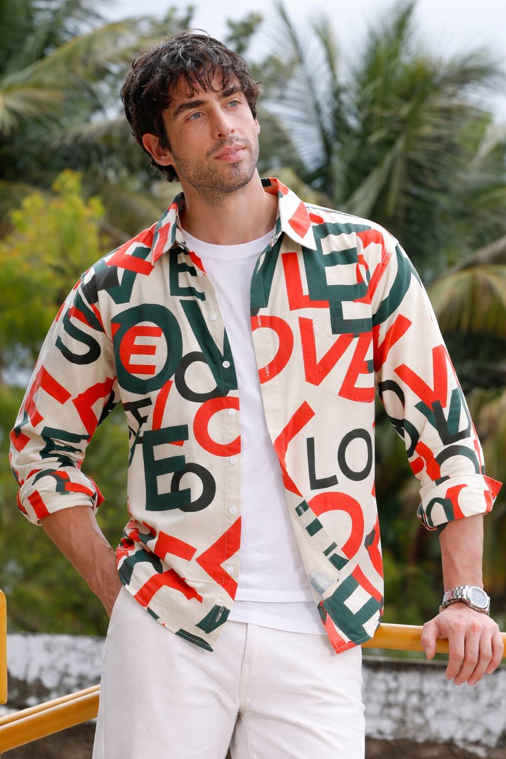 BBSCHOICE Men Printed Casual Multicolor Shirt