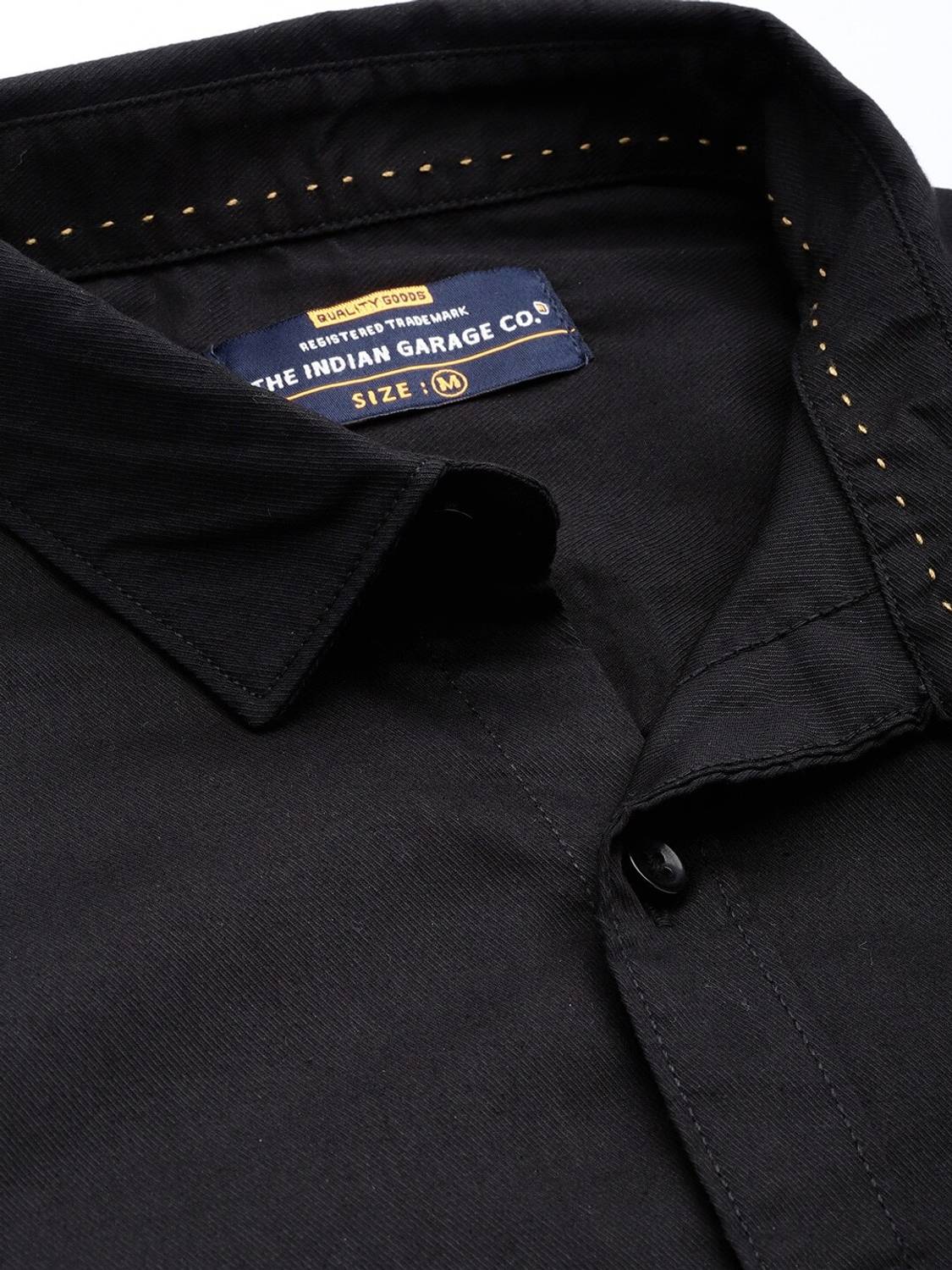 The Indian Garage Co. Men Black Casual Shirt - Image 2