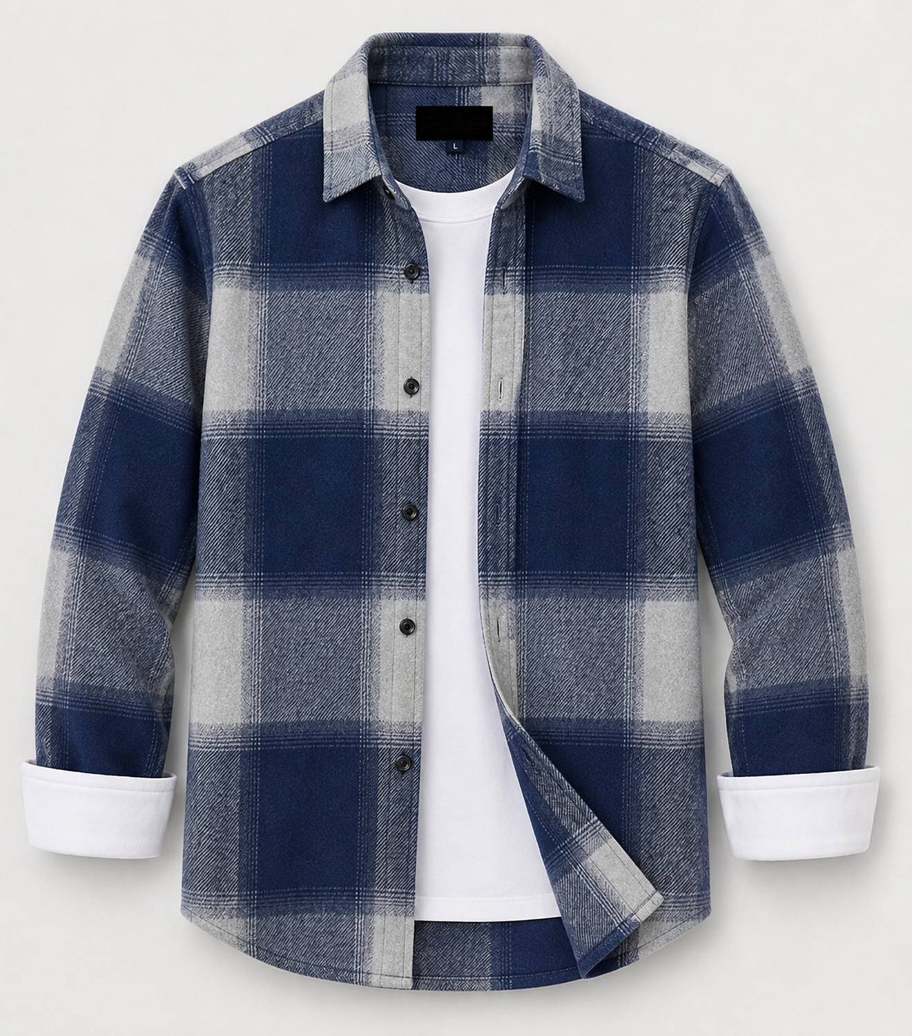 DIMMY Men Dark Blue Printed Shirt - Image 1