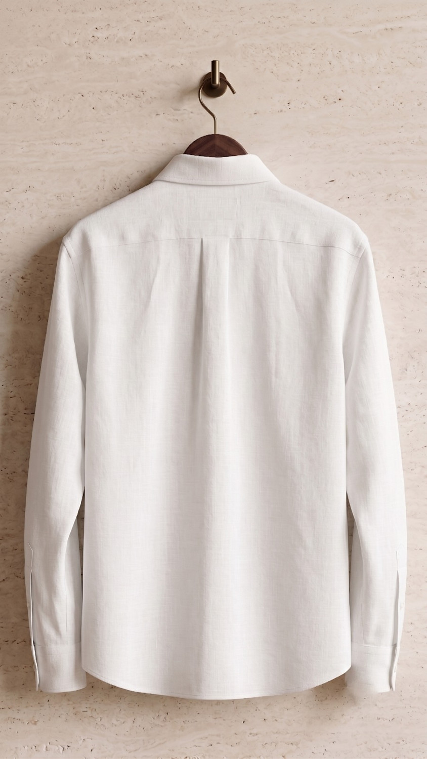 Image of GLANZY Men Regular Fit Embroidered Spread Collar Casual Shirt