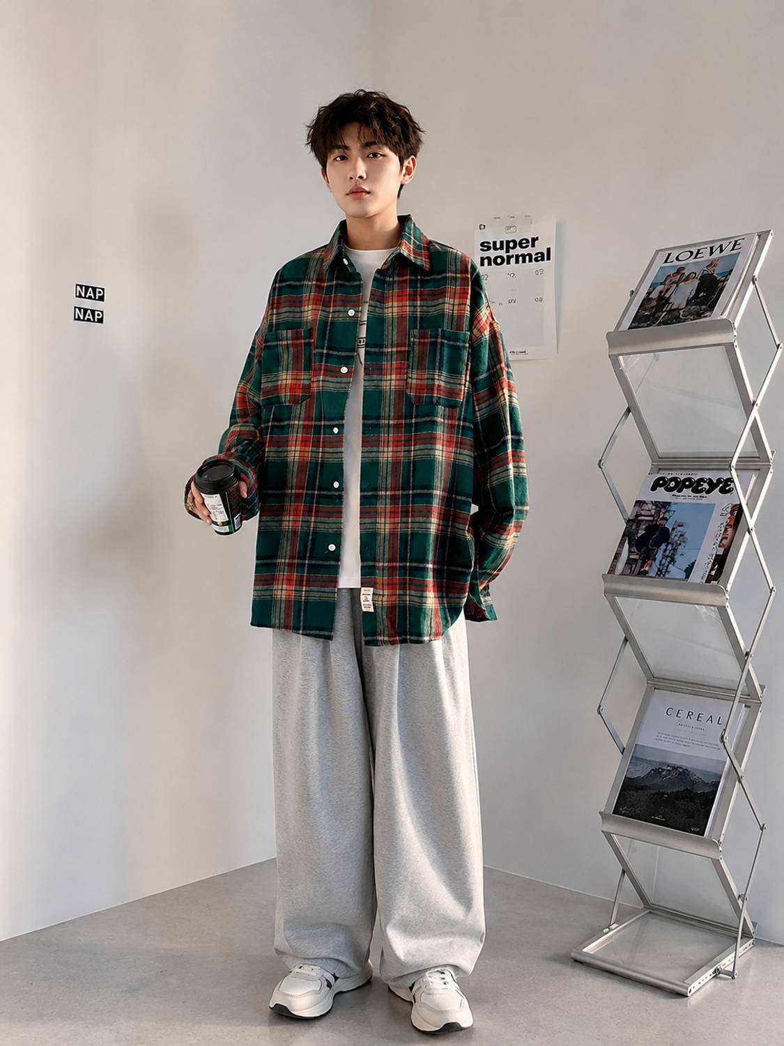 Asta Moda Men Checkered Multicolor Shirt - Image 1