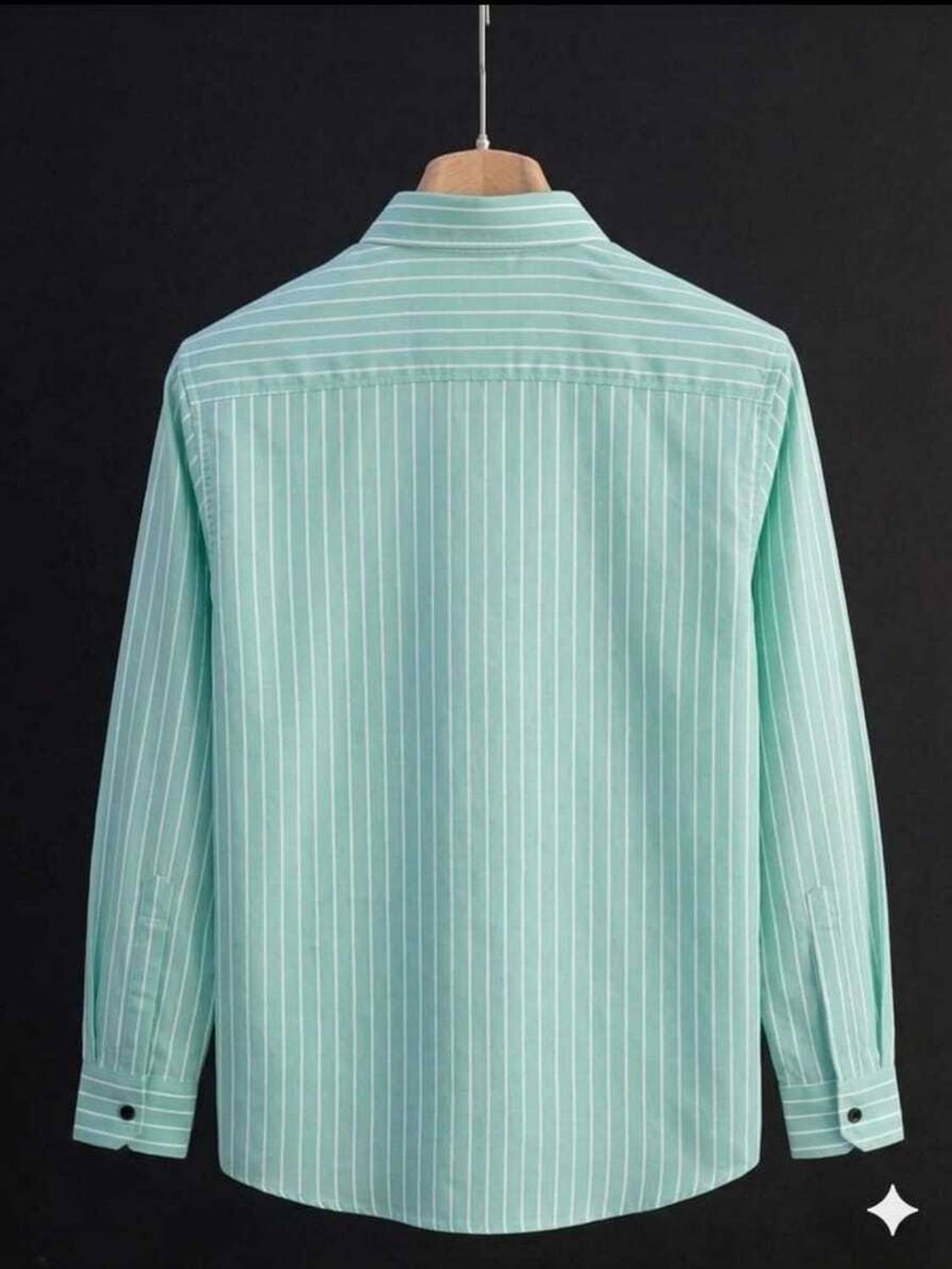 Spirit Men Yellow Striped Formal Shirt - Image 2