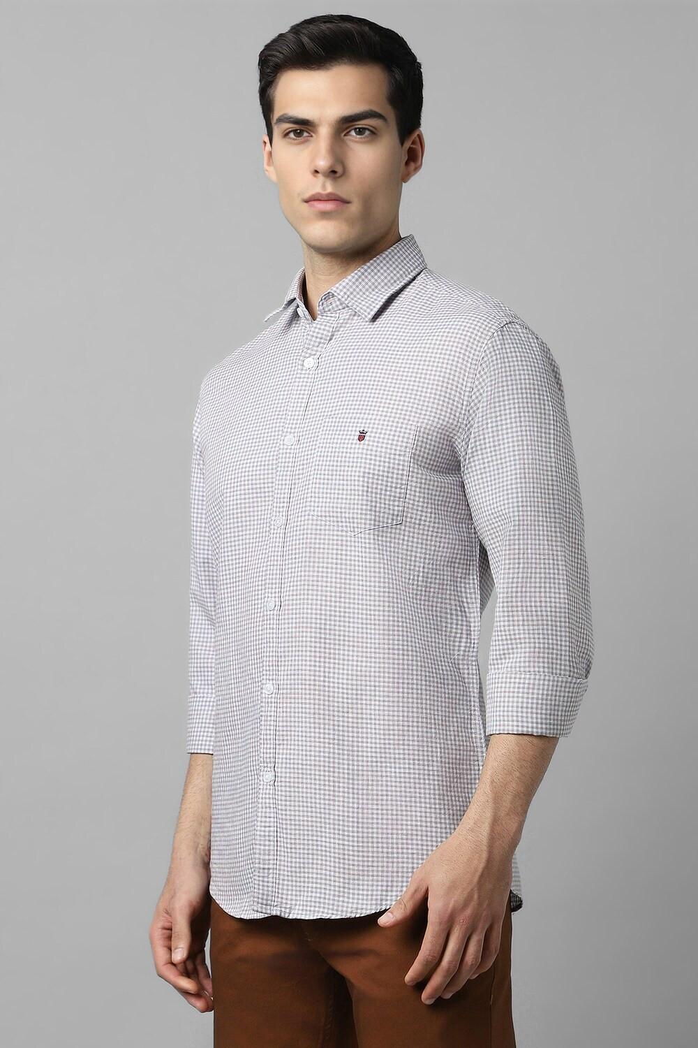 Image of Allen Solly Boys Printed Casual White Shirt