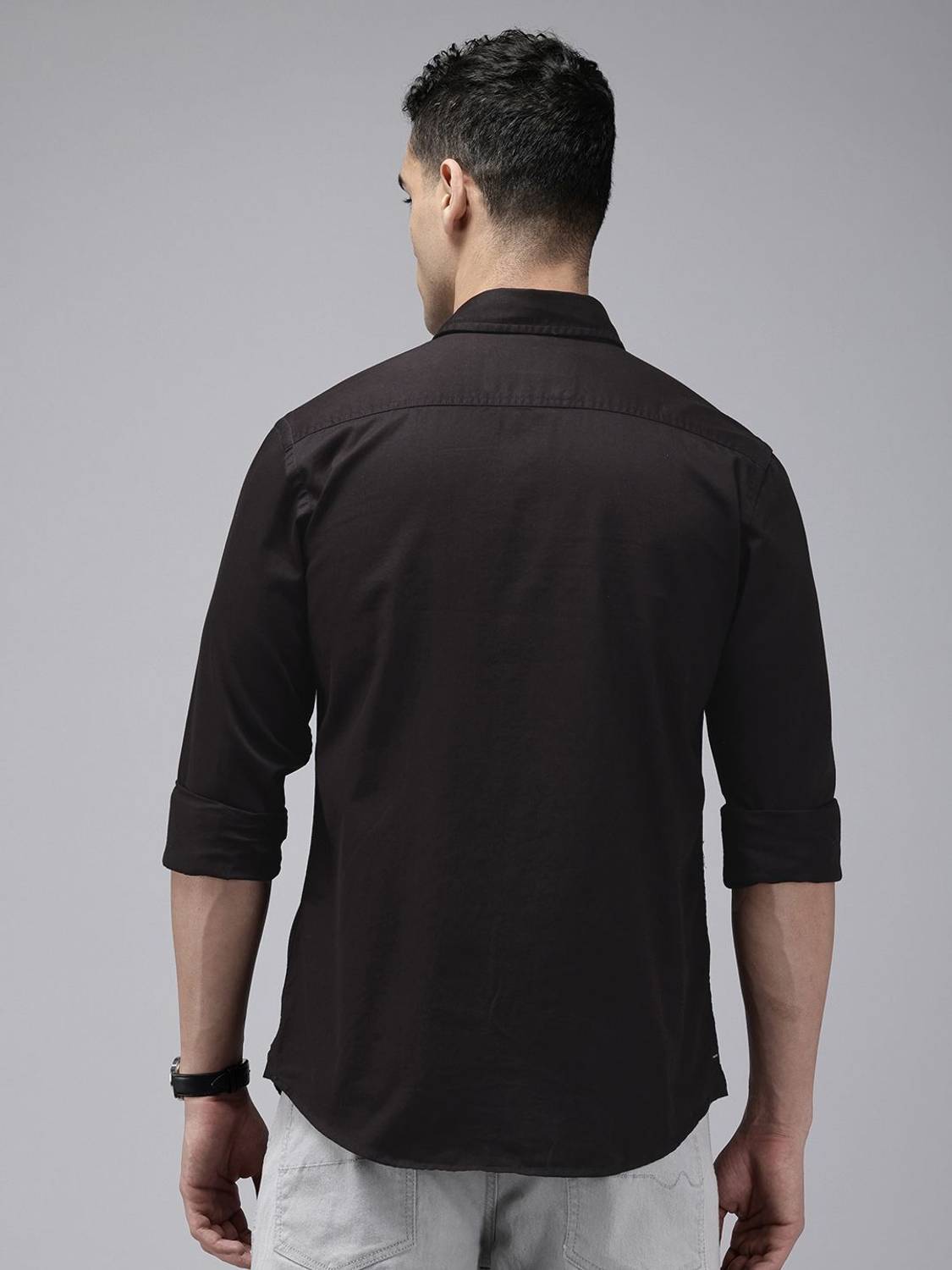 U.S. POLO ASSN. Men Black Casual Shirt - Image 4